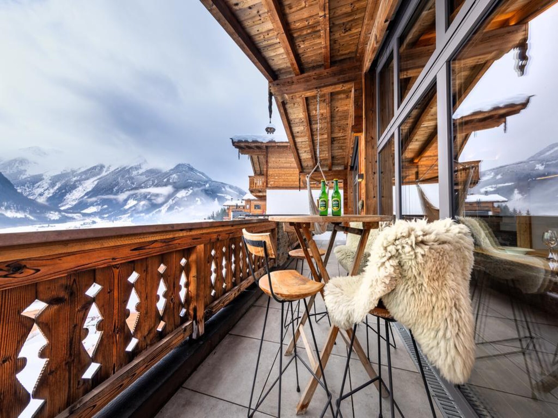Nationalpark Chalet Kristallwand: luxe chalet direct aan de piste in Neukirchen - foto 30