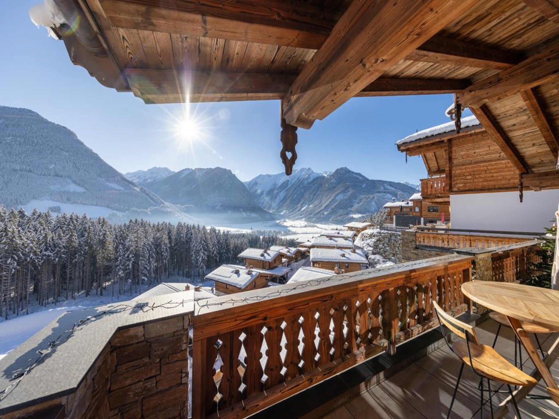 Nationalpark Chalet Kristallwand: luxe chalet direct aan de piste in Neukirchen - foto 58