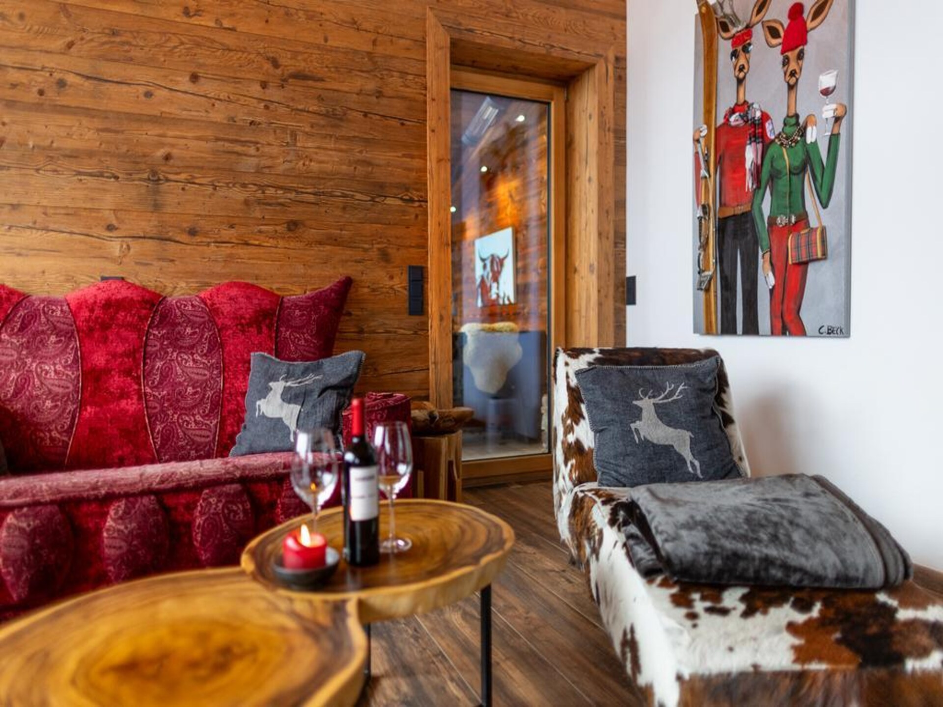 Nationalpark Chalet Kristallwand: luxe chalet direct aan de piste in Neukirchen - foto 15