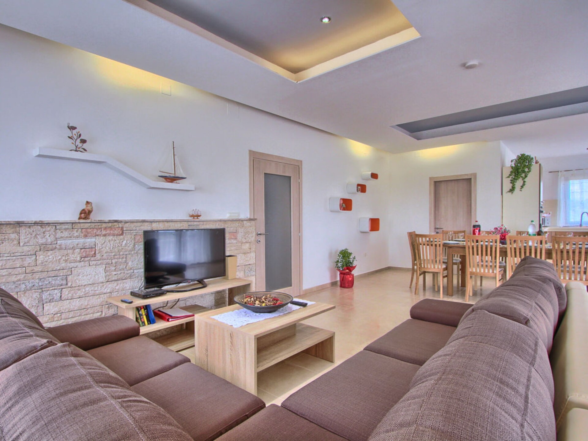 Villa Stokovci: Luxe voor 10 personen met zeezicht bij Svetvincenat - foto 17