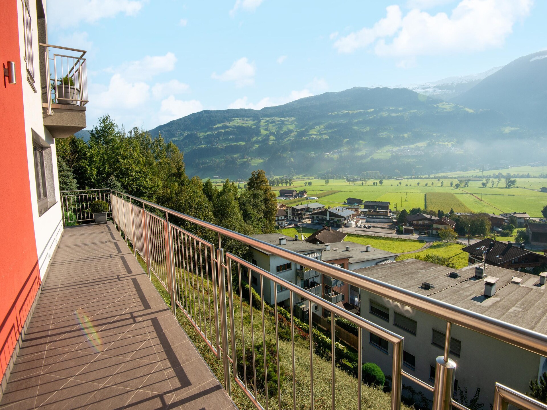 Panorama-appartement voor 10 personen aan de bosrand in Fügen - foto 26