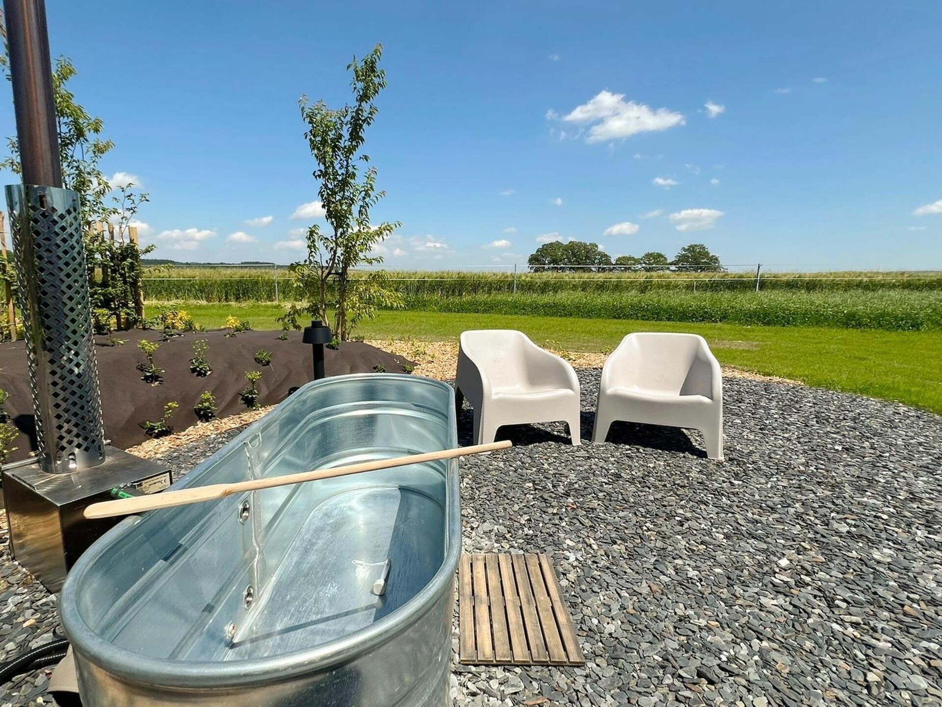 Romantische lodge met privé hottub en panoramisch uitzicht op de Ourthevallei - foto 9