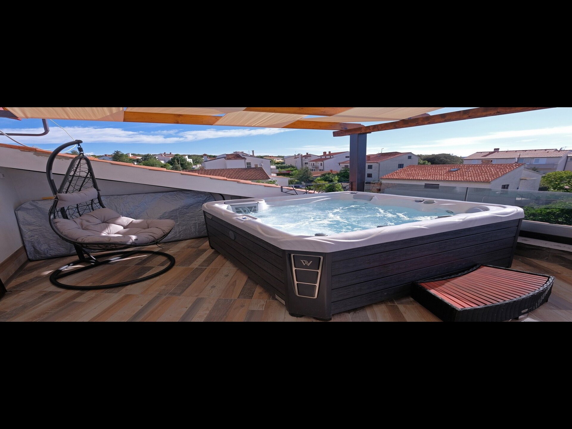 Penthouse Stella: Luxe driekamerappartement met balkon, jacuzzi & spa in Pula - foto 34