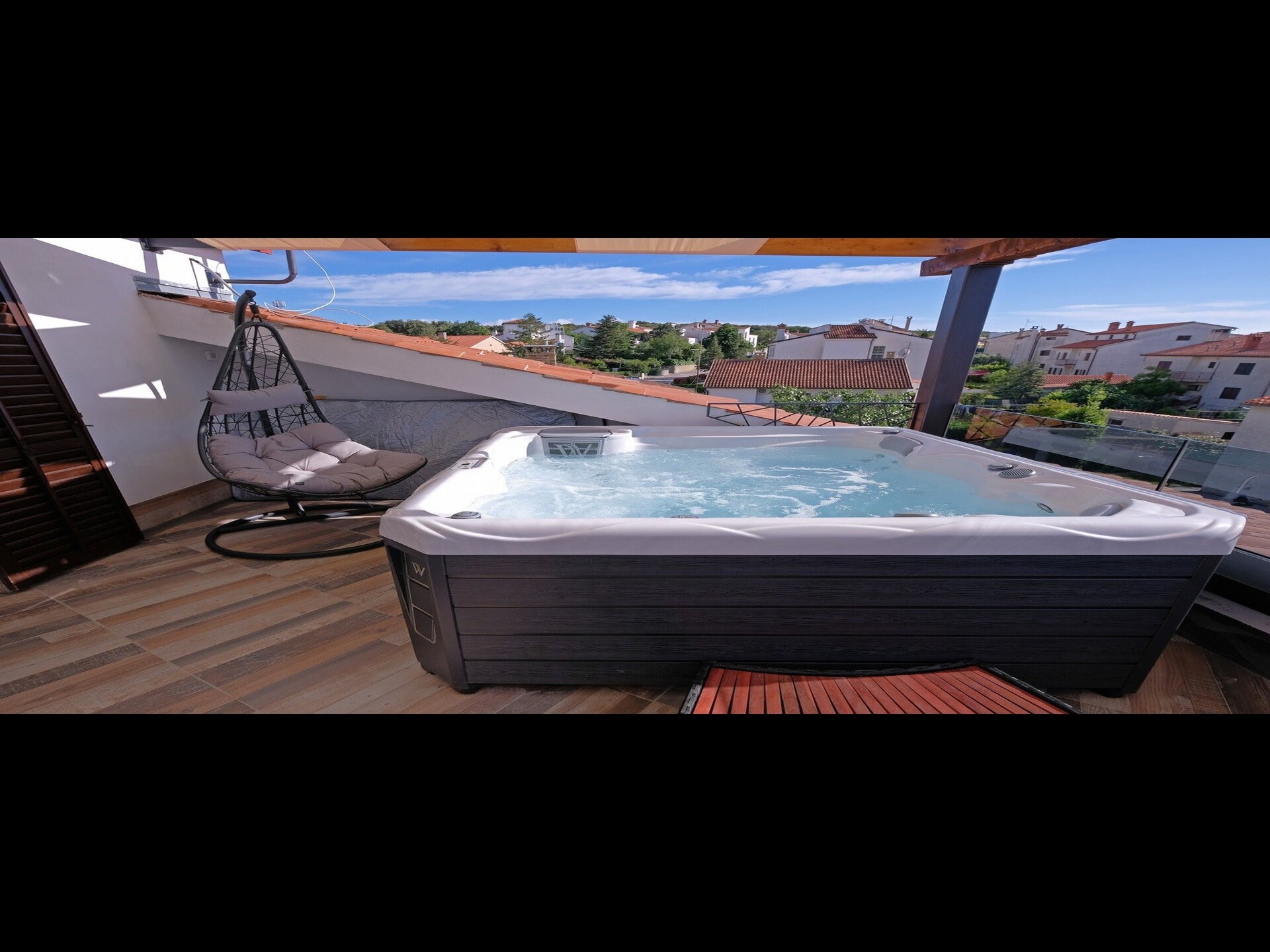 Penthouse Stella: Luxe driekamerappartement met balkon, jacuzzi & spa in Pula - foto 37