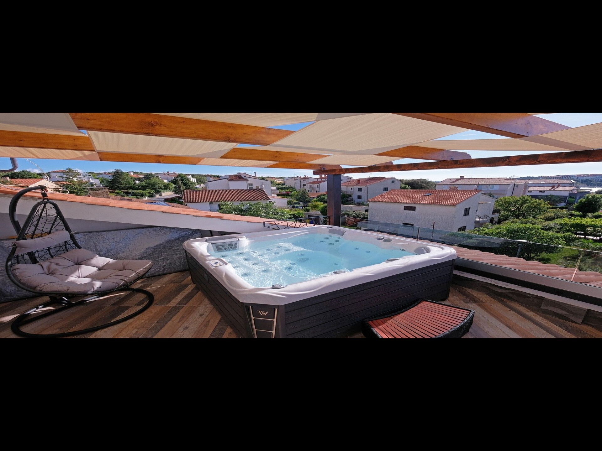 Penthouse Stella: Luxe driekamerappartement met balkon, jacuzzi & spa in Pula - foto 45