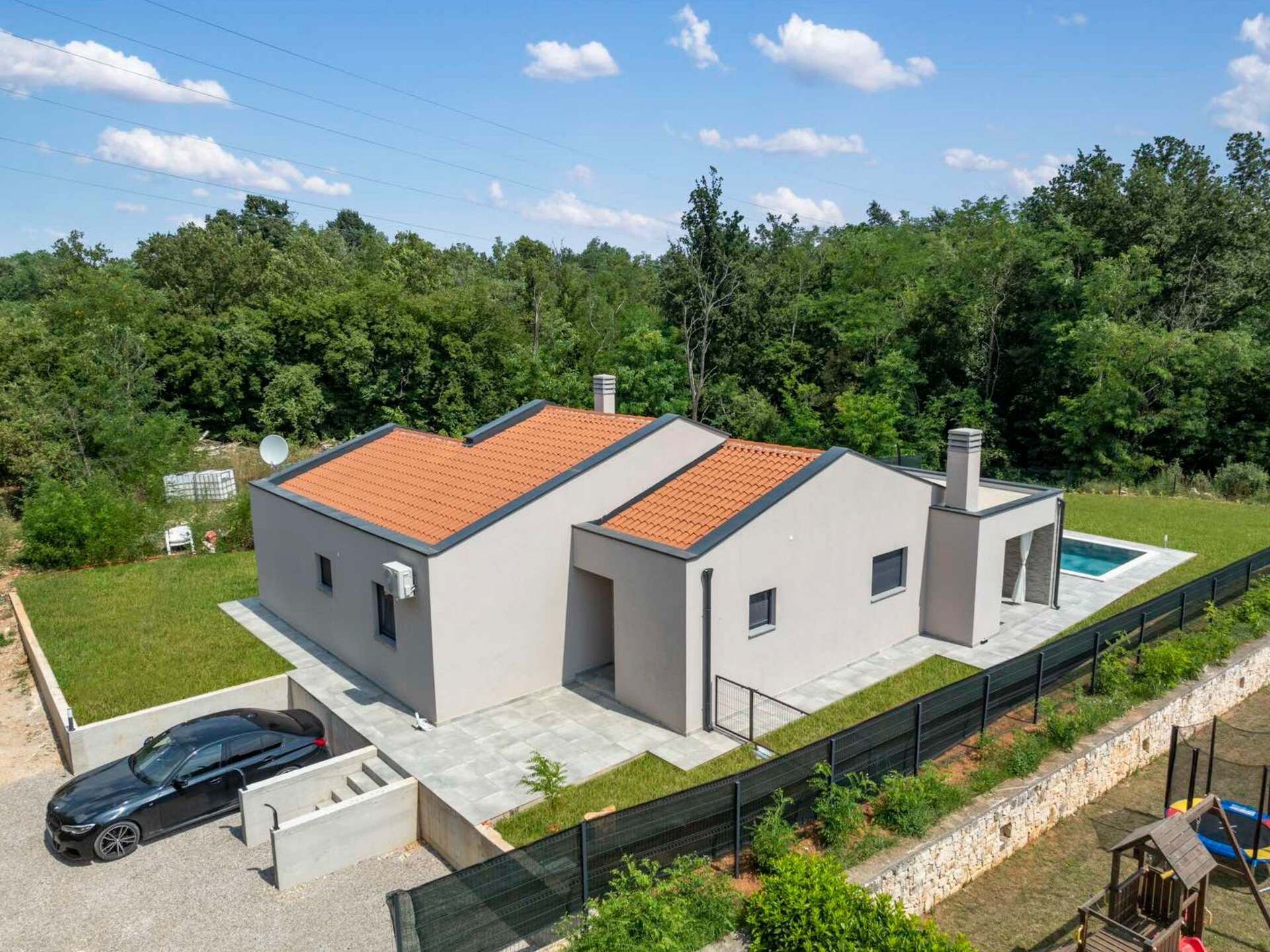 Villa Sabina in Santalezi: privézwembad en 3 slaapkamers nabij Labin - foto 15