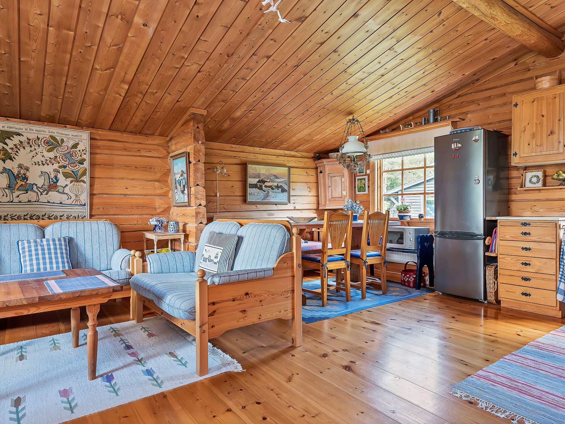 Vrijstaand vakantiehuis in Dala-stijl met zeezicht op Yxlan, Zweden - foto 9