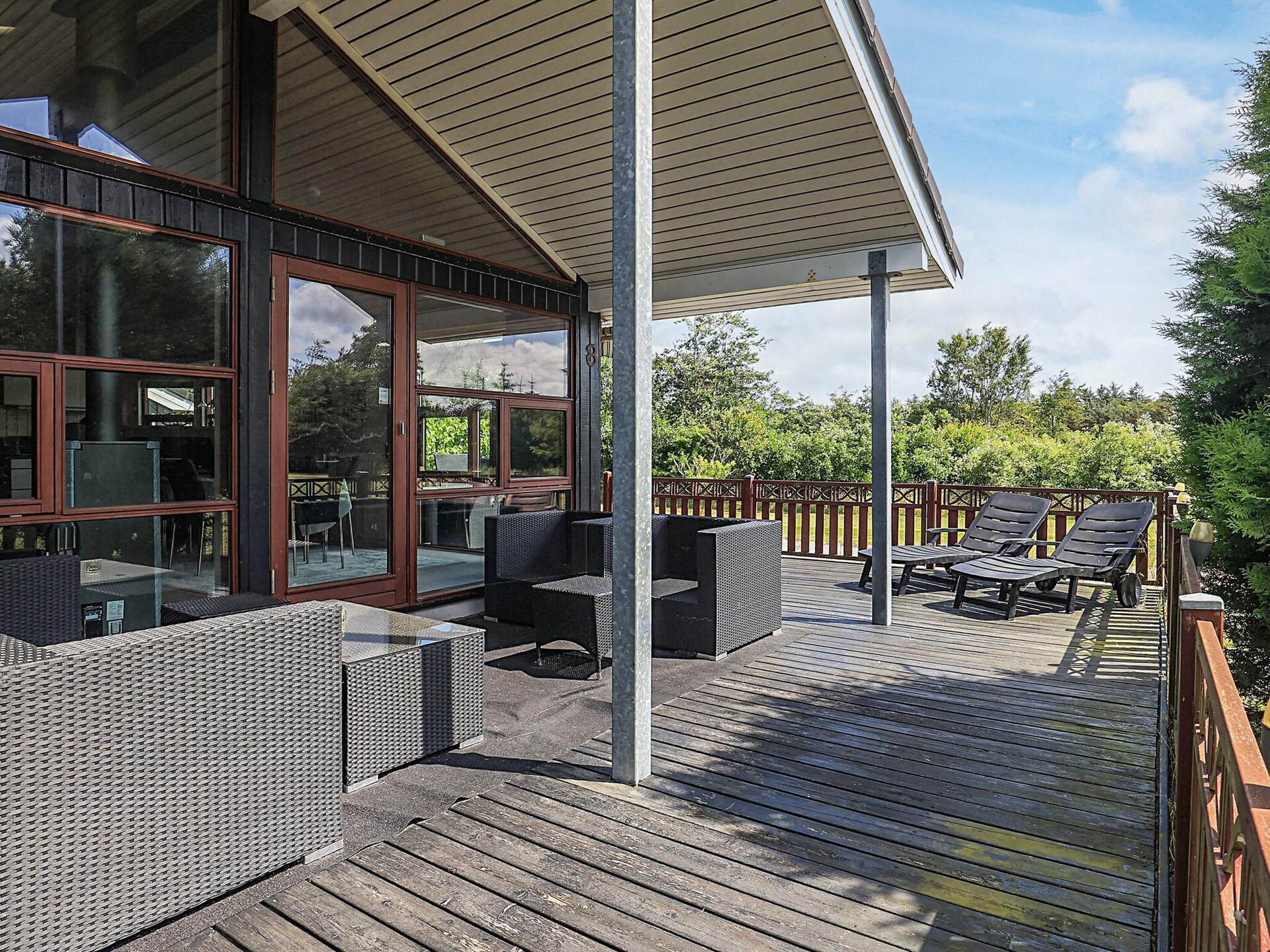 Ruim vakantiehuis in Øster Assels met sauna en whirlpool - foto 2