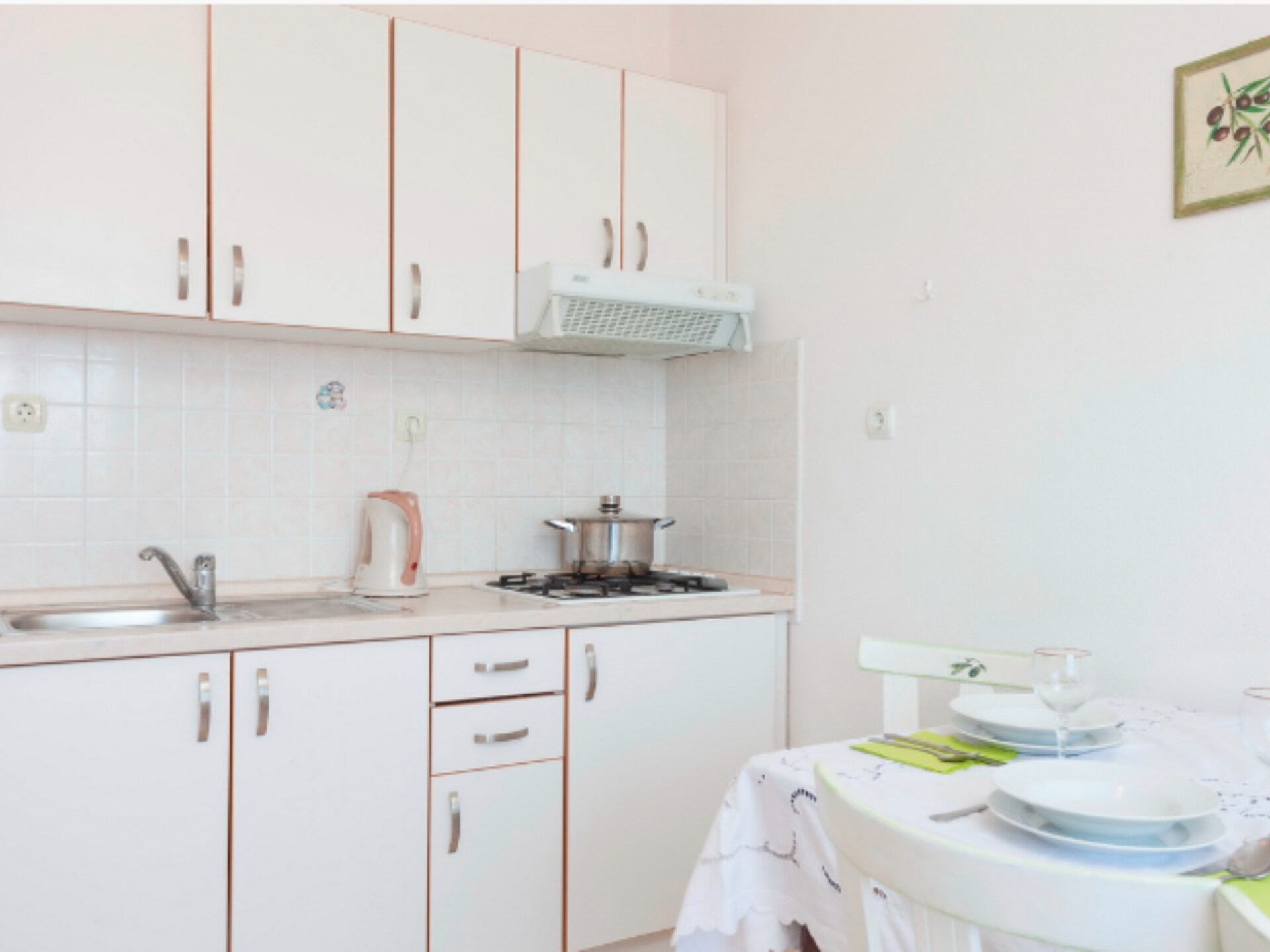 Aan het strand: Ruim appartement met zeezicht in Podgora · 4 pers. - foto 6