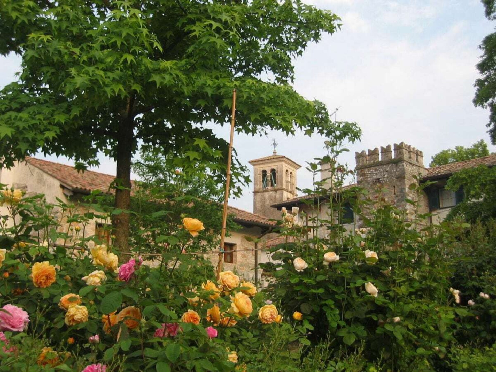 Middeleeuws vakantiehuis met privétuin in kasteeldorp Strassoldo - foto 1