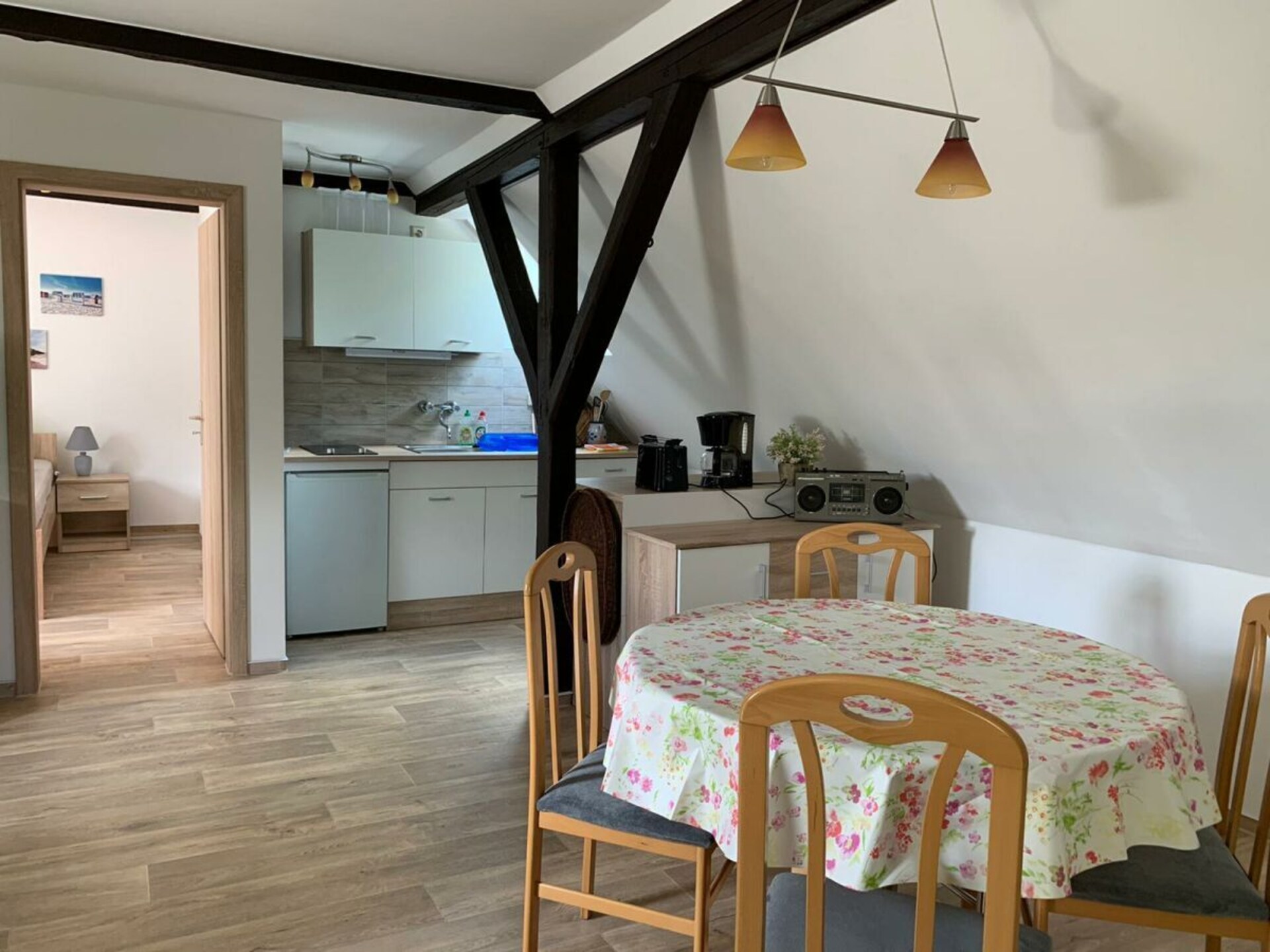 Knus appartement bij jachthaven en Müritz strand – 4 personen, balkon - foto 10