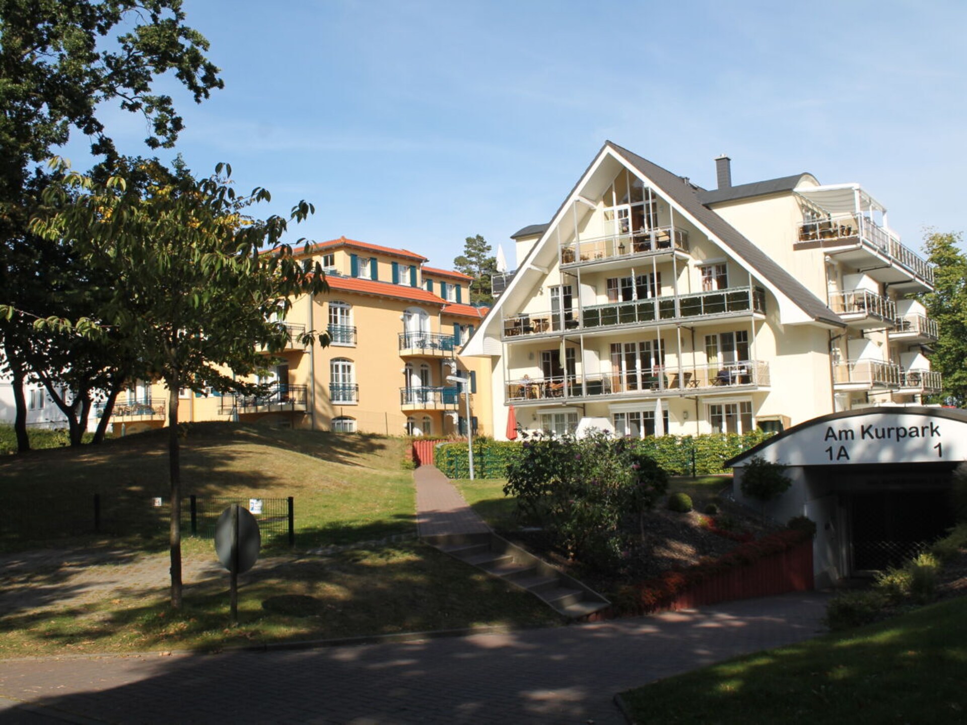 Knus appartement voor 2 op 50 meter van het strand in Baabe - foto 1