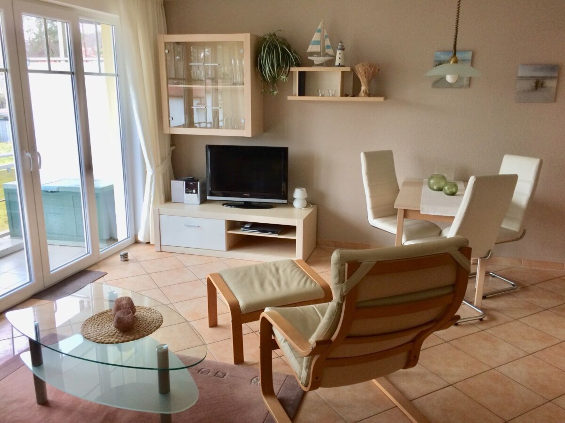 Knus appartement voor 2 op 50 meter van het strand in Baabe - foto 8
