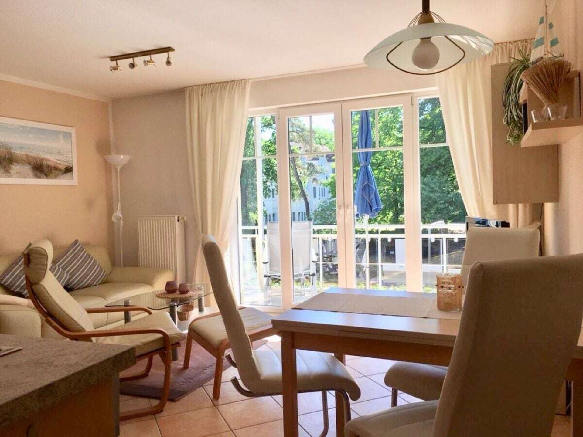 Knus appartement voor 2 op 50 meter van het strand in Baabe - foto 14