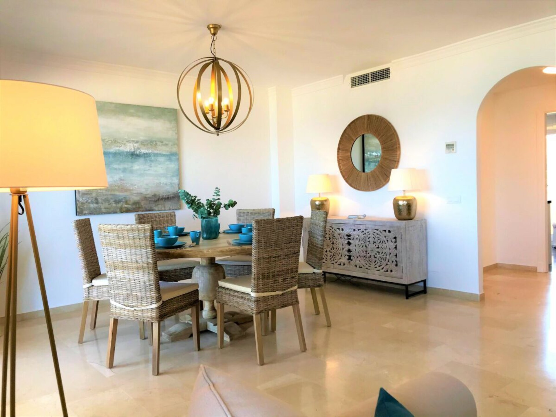 Strandvilla met 3 terrassen en zeezicht in Estepona - foto 16
