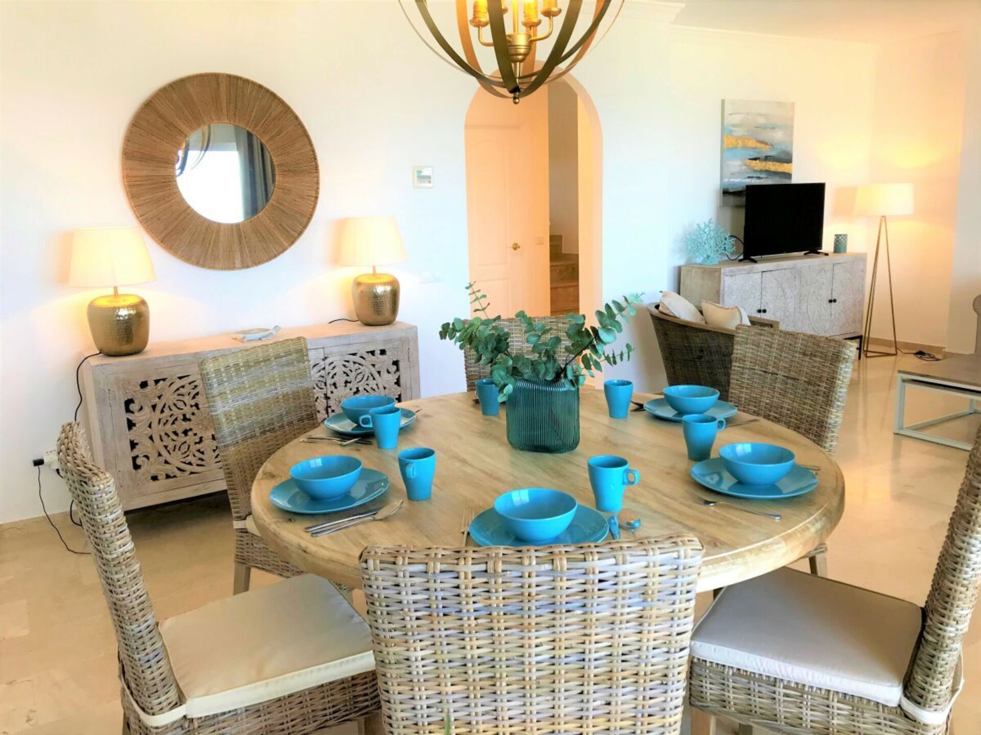 Strandvilla met 3 terrassen en zeezicht in Estepona - foto 23
