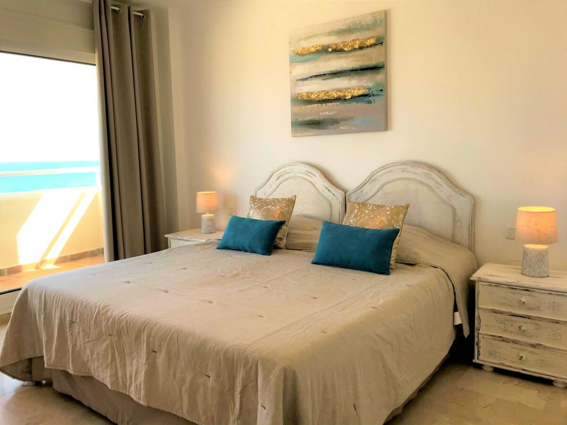 Strandvilla met 3 terrassen en zeezicht in Estepona - foto 30