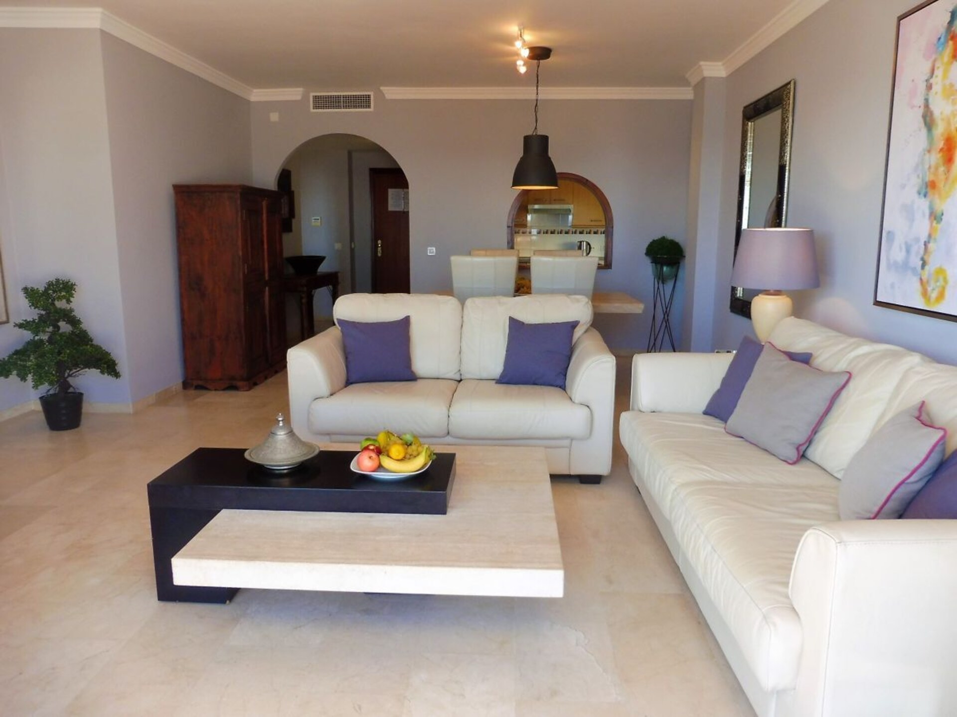 Luxe strandappartement met panoramisch zeezicht en 100m² terras in Bahia de Casares - foto 9