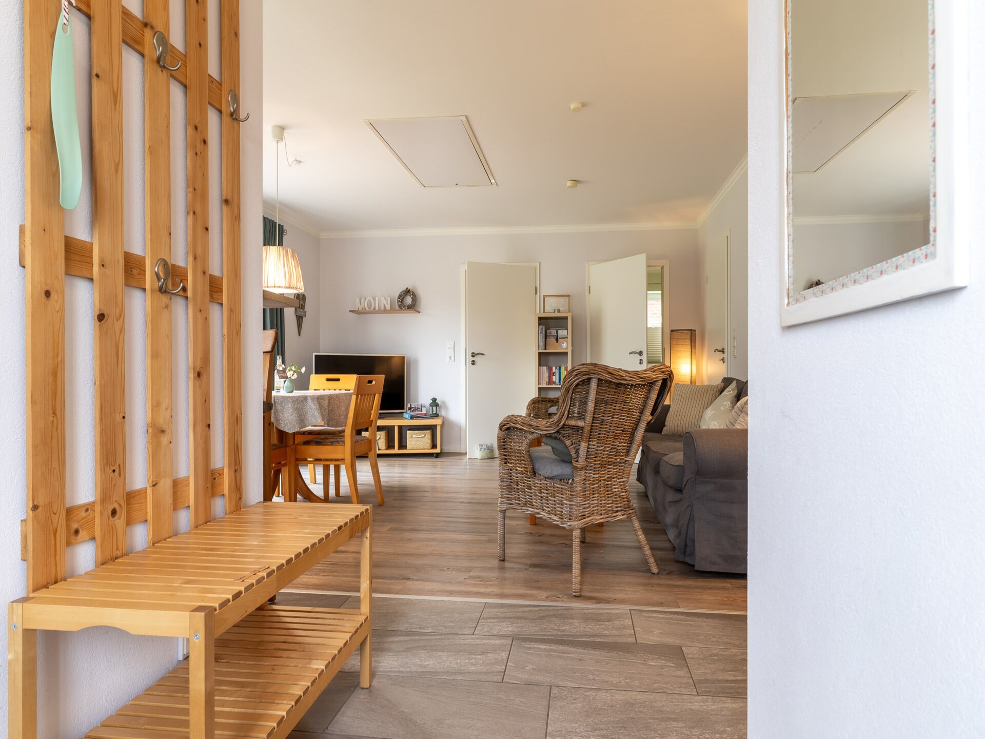 Licht appartement met eigen tuin in Garding - foto 4