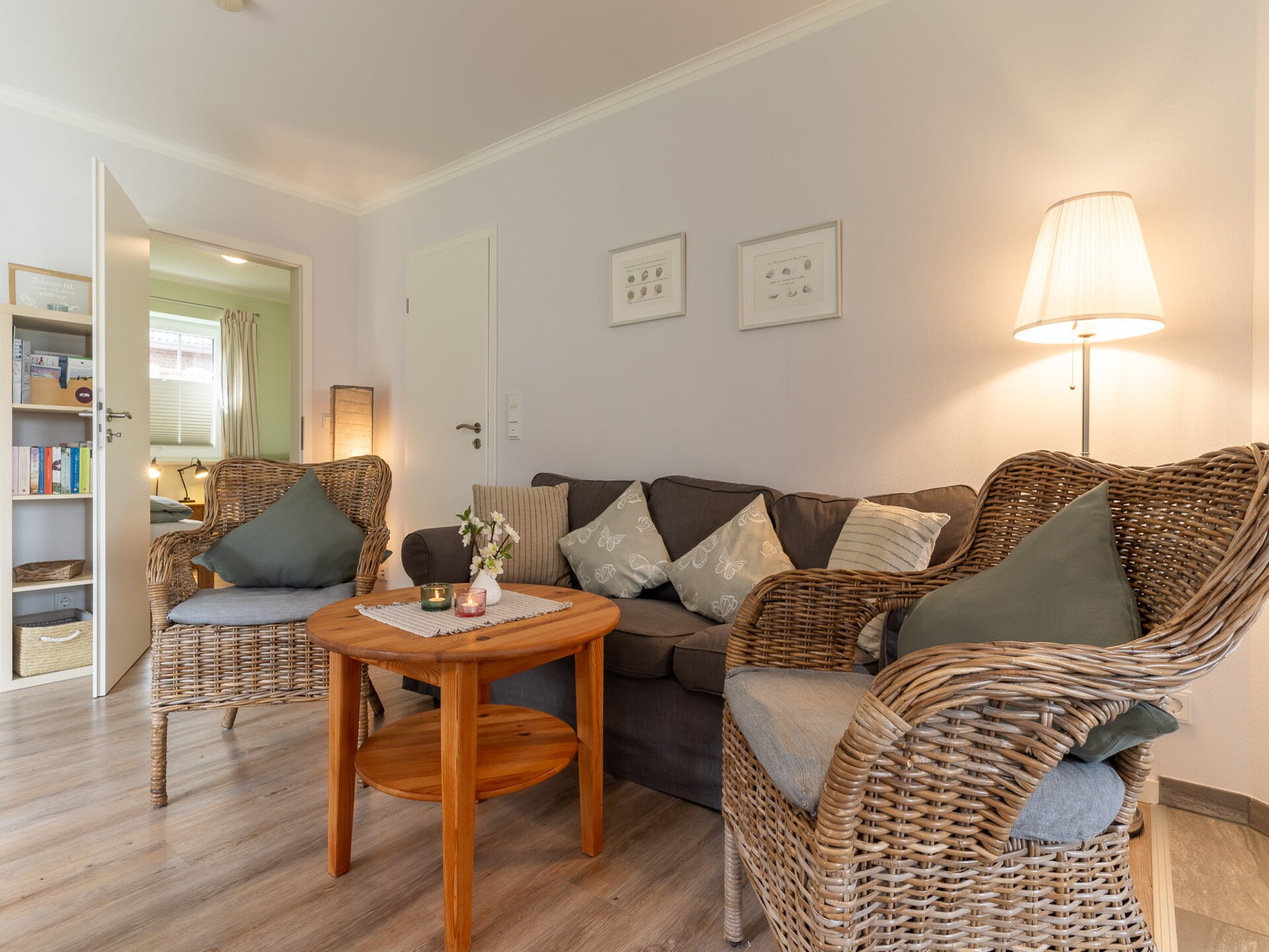 Licht appartement met eigen tuin in Garding - foto 5