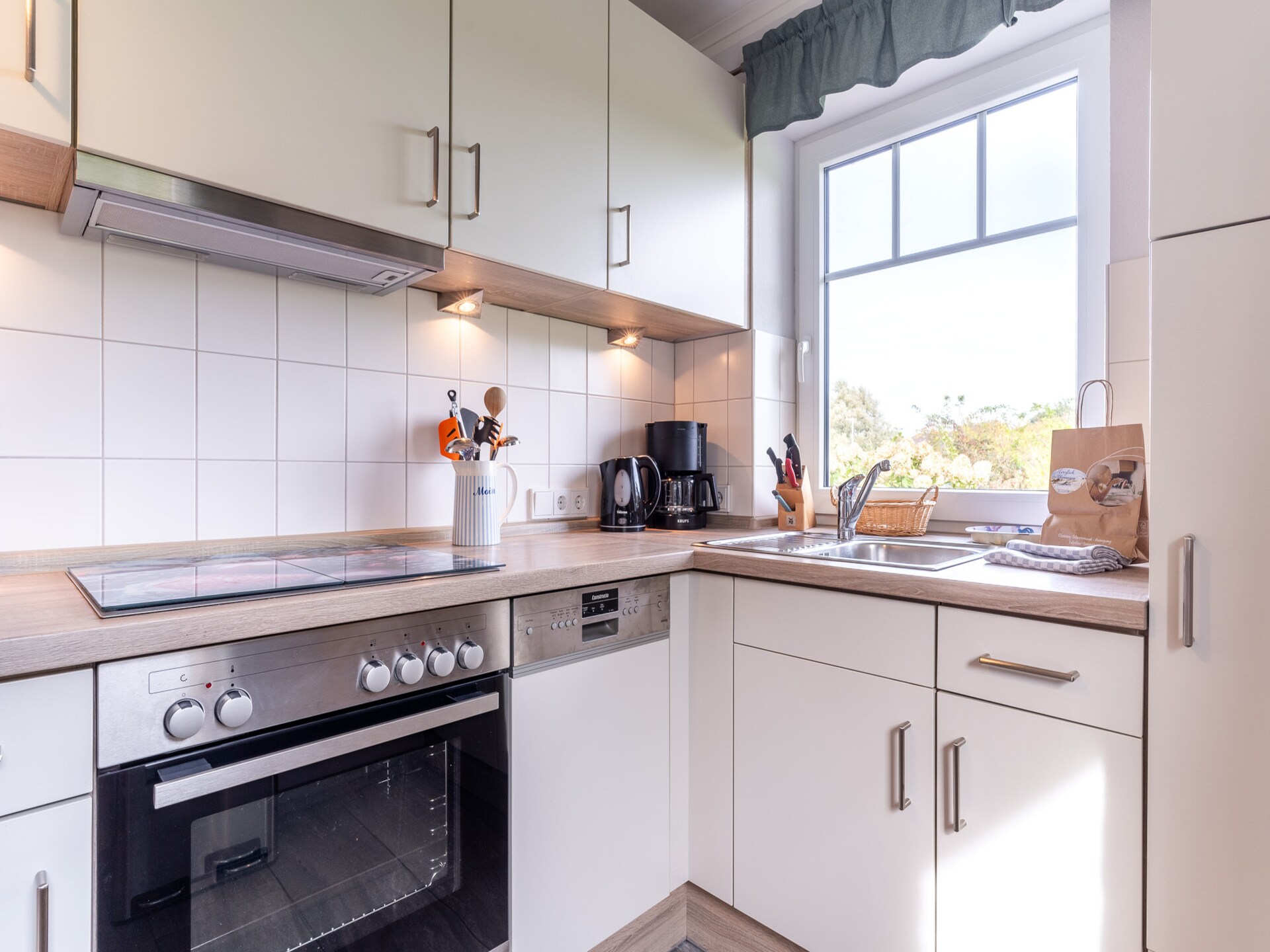 Licht appartement met eigen tuin in Garding - foto 12