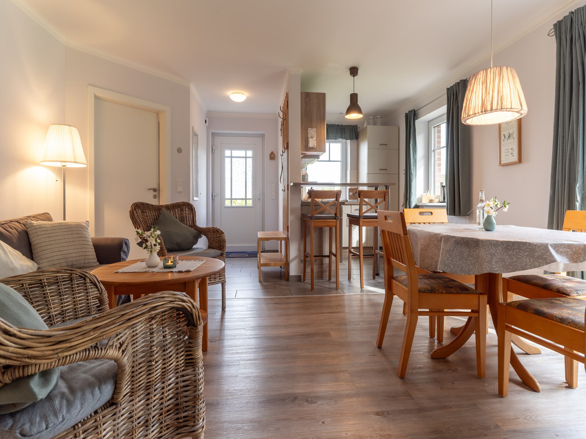 Licht appartement met eigen tuin in Garding - foto 11
