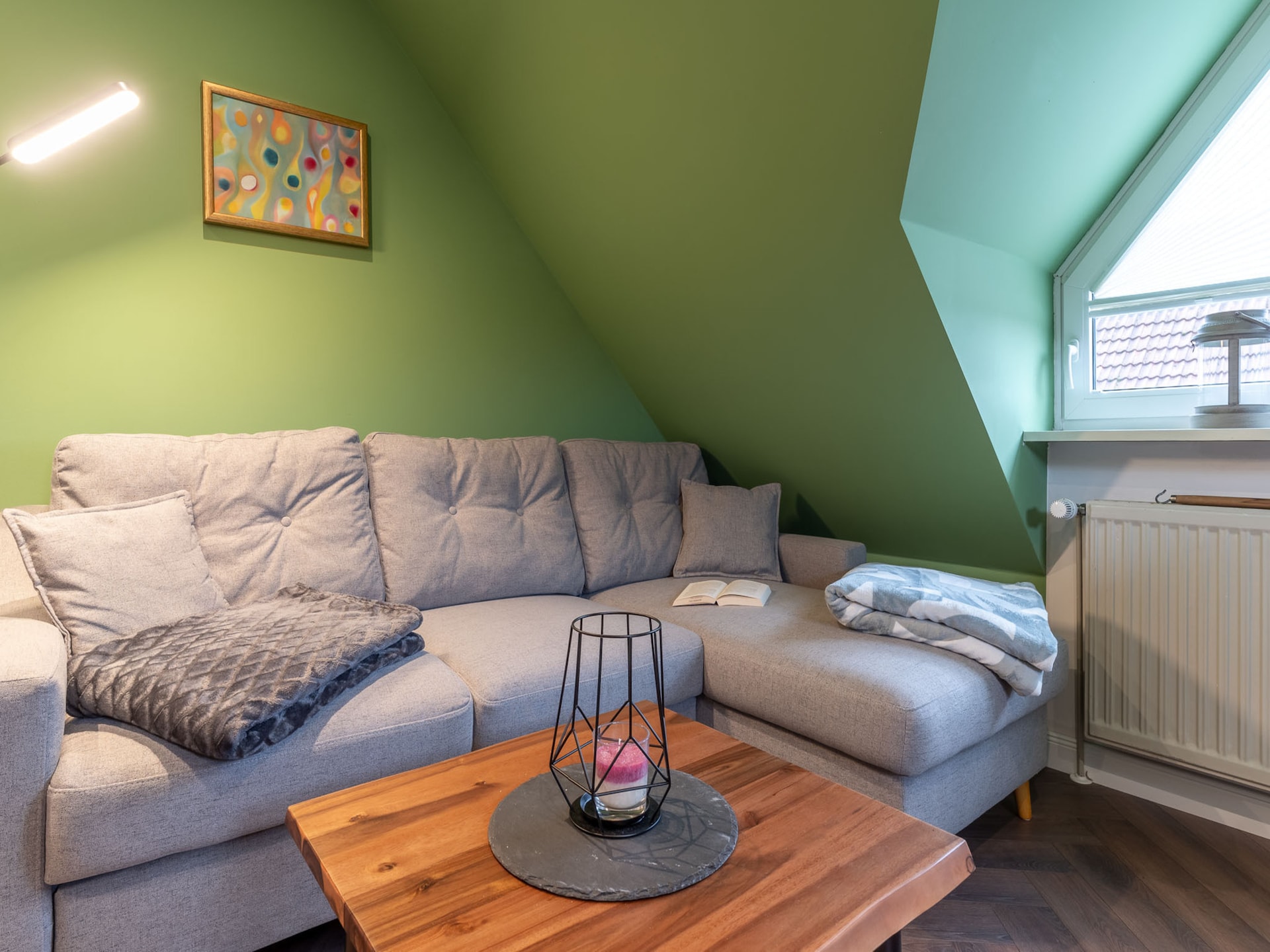 Op 900 m van zee: Gezellig appartement Black Pearl in Büsum - foto 2