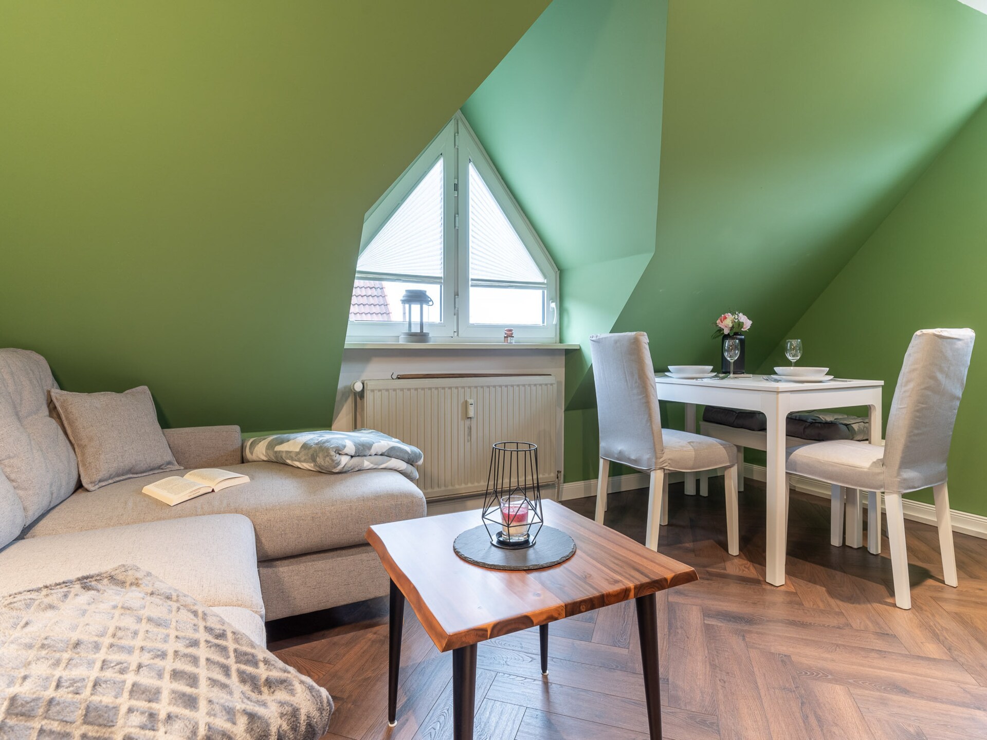 Op 900 m van zee: Gezellig appartement Black Pearl in Büsum - foto 13