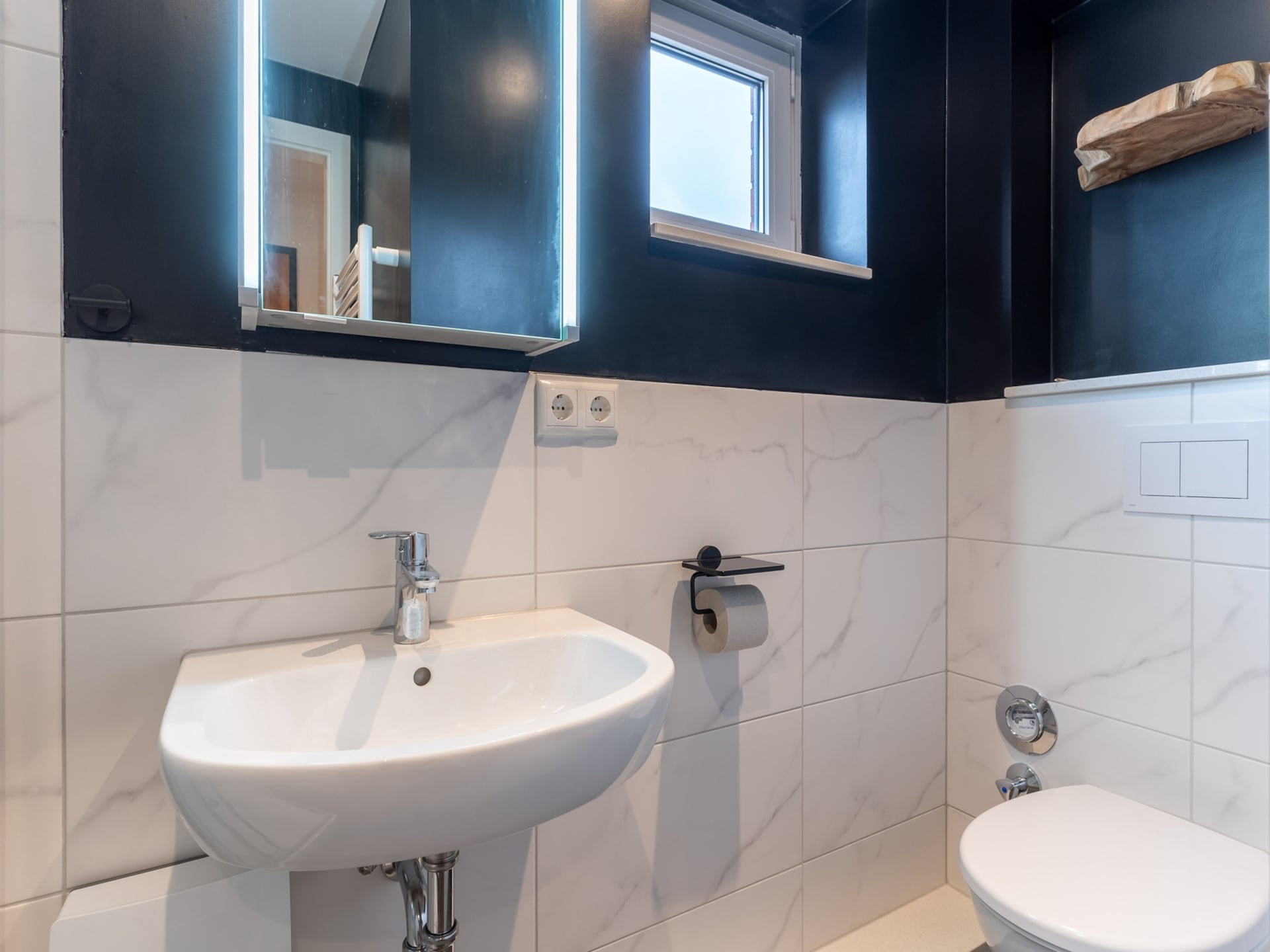 Op 900 m van zee: Gezellig appartement Black Pearl in Büsum - foto 15
