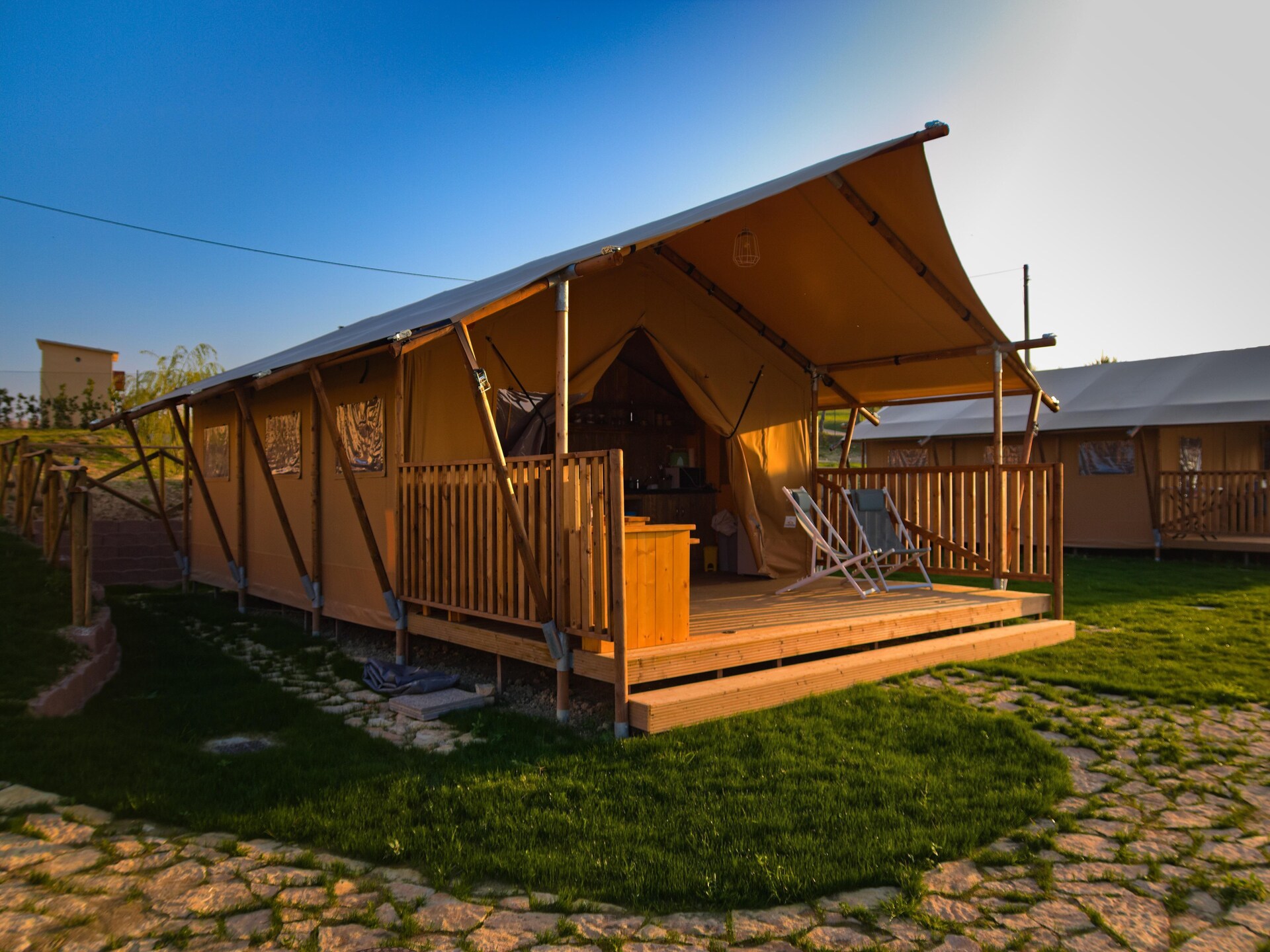 Luxe glamping tent voor 5 personen in de heuvels van Fermo - foto 7