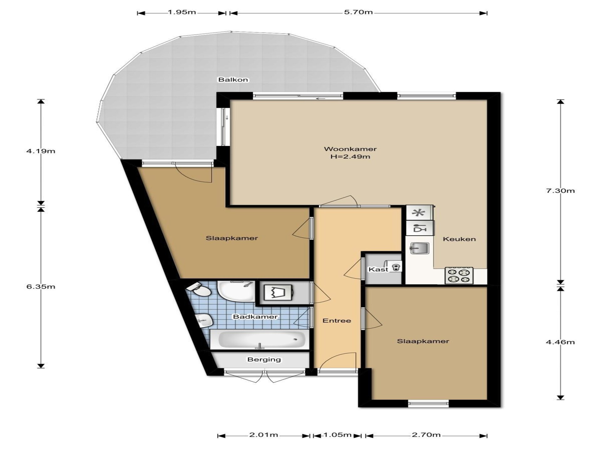Modern appartement met duinzicht in Julianadorp, honden welkom - foto 16