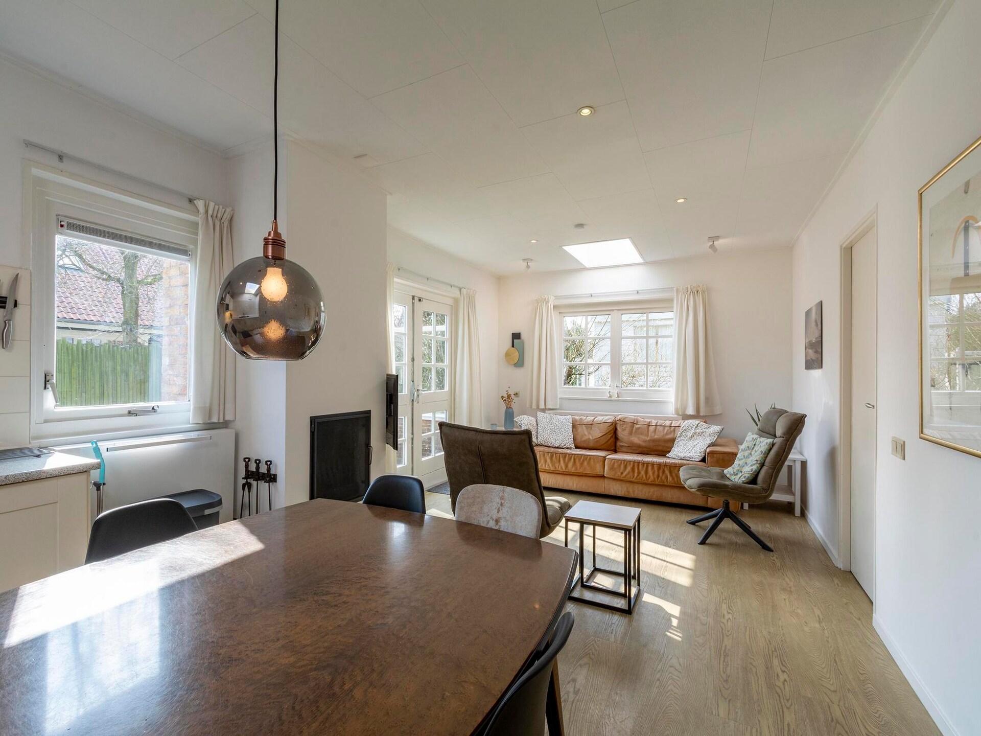 Luxe vrijstaande bungalow Duinland 55, 6 pers., strand op 4 km - foto 8