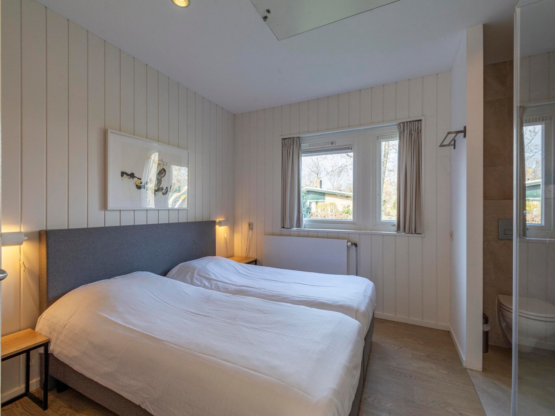 Luxe vrijstaande bungalow Duinland 55, 6 pers., strand op 4 km - foto 14