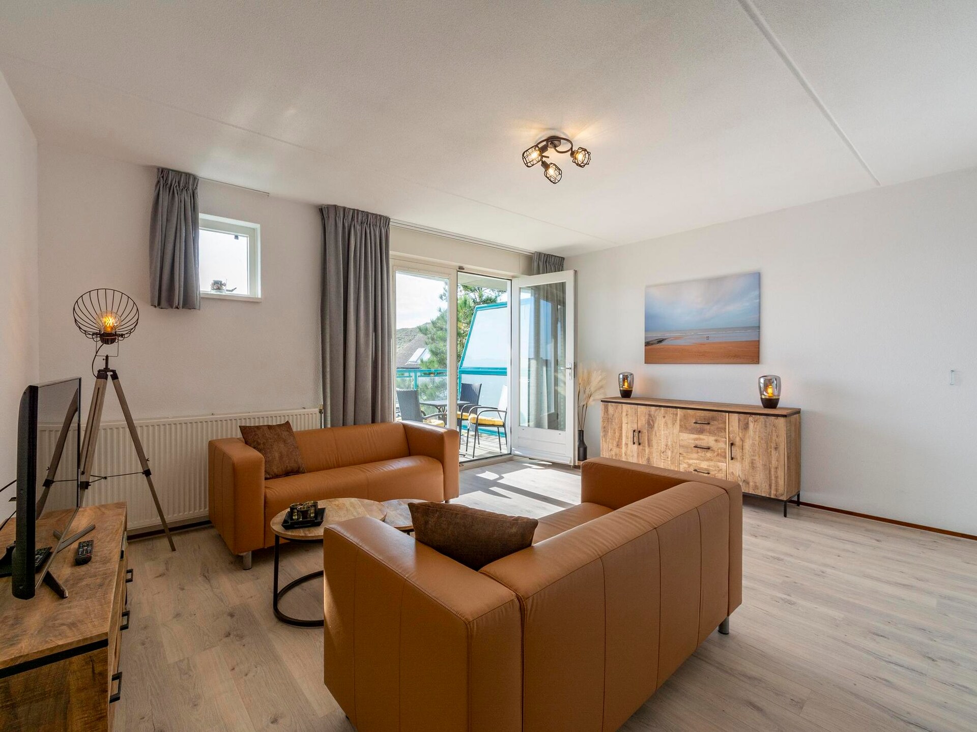 Strandslag 127: Gezellig appartement met balkon, 1,2 km van het strand - foto 2