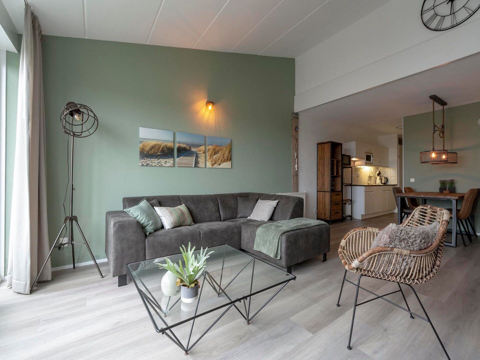 Modern strandappartement met duinzicht op loopafstand van zee - foto 2