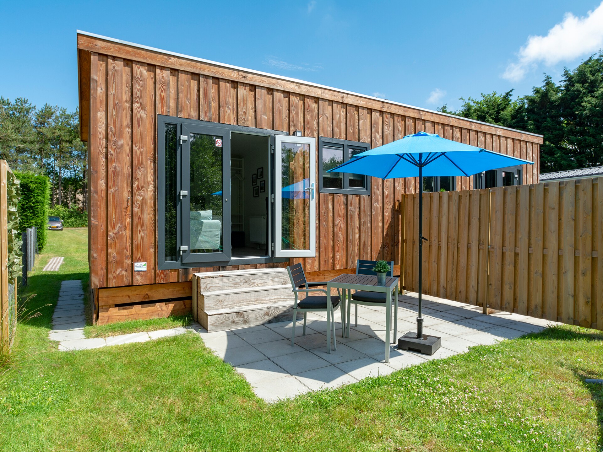 Beach Studio Texel: stijlvol stacaravan voor 2 in rustig park bij De Koog - foto 11