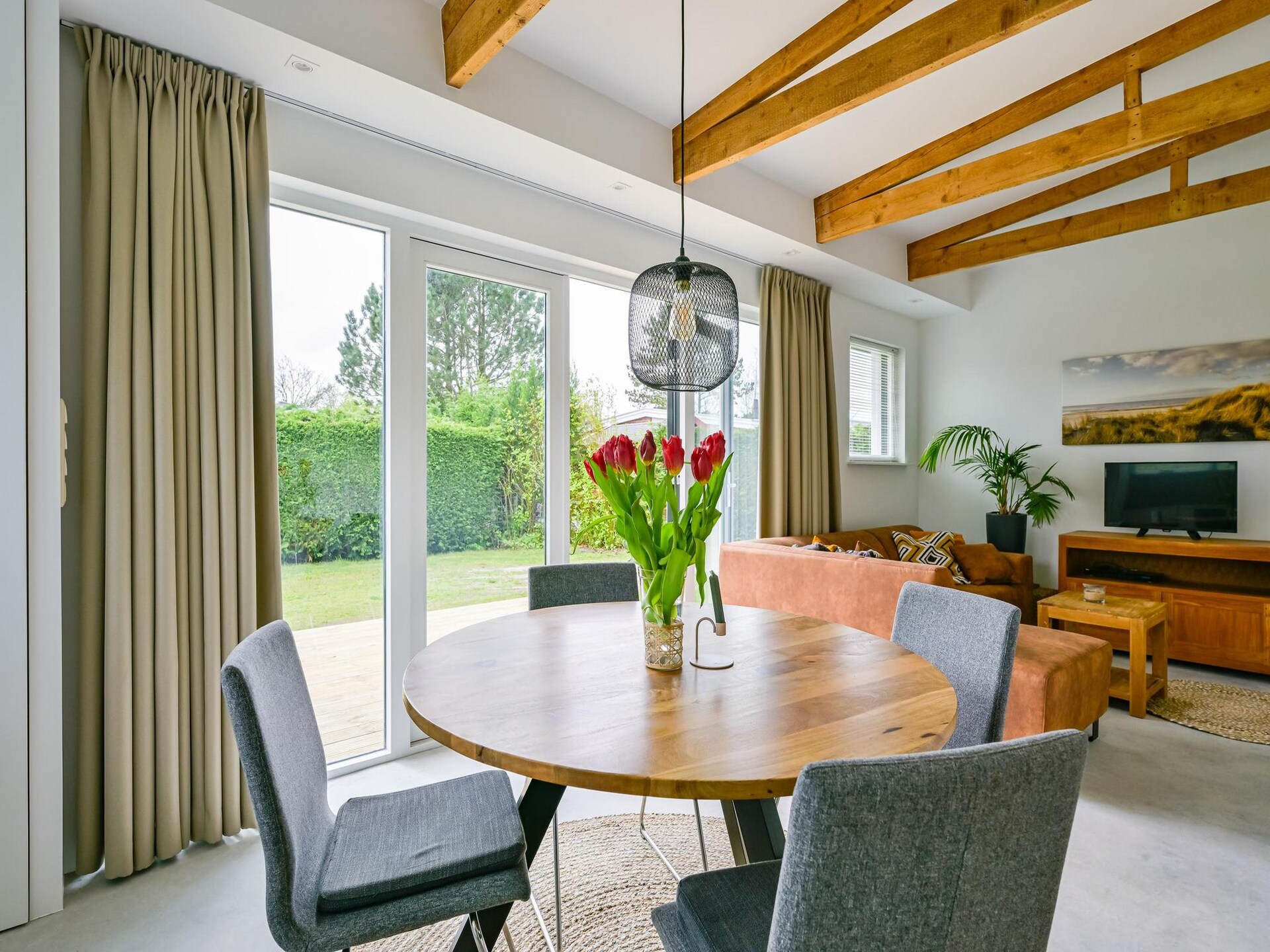 Eureka 36: Moderne bungalow met tuin, 3 km van strand - foto 7