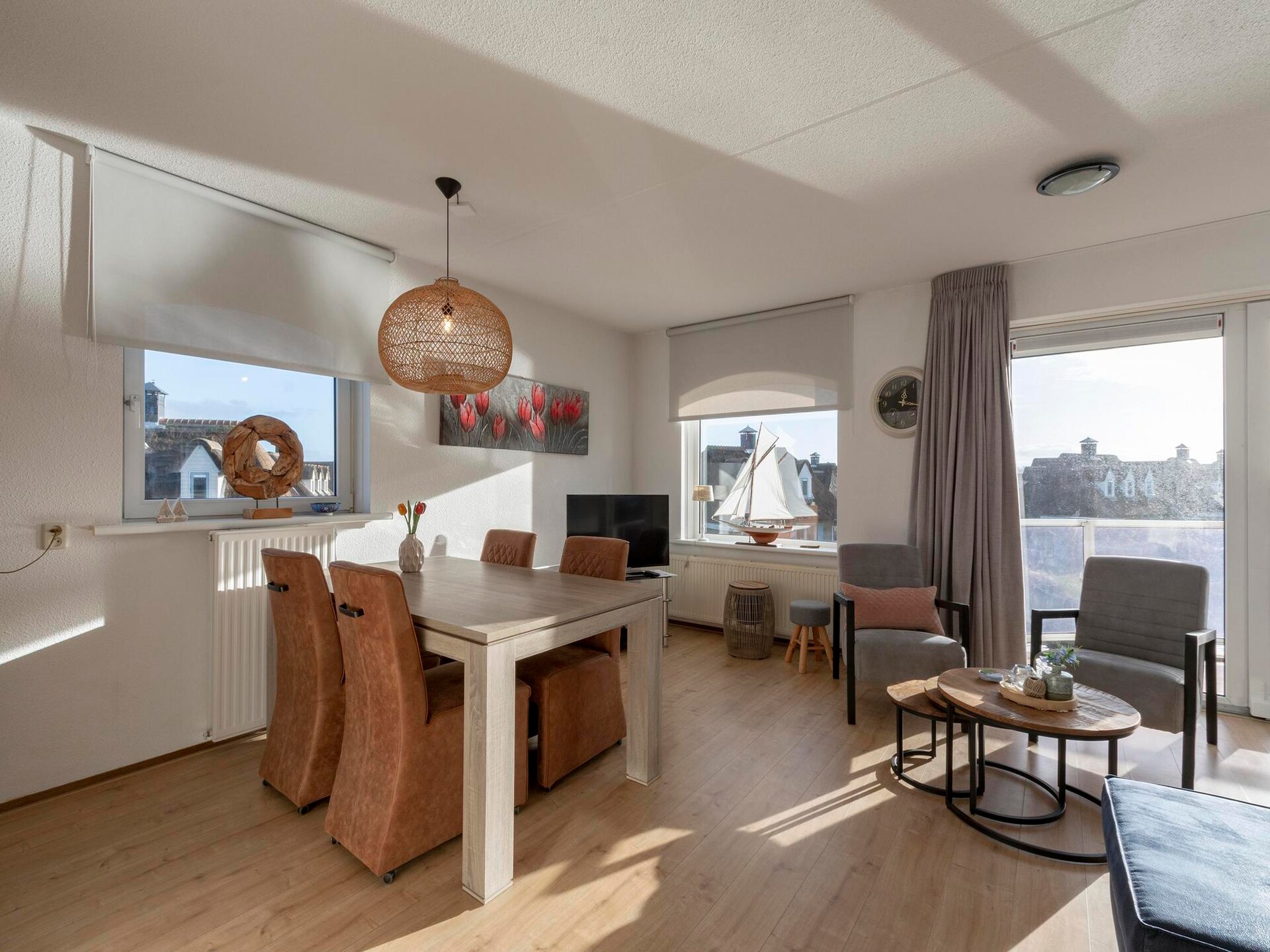 Stijlvol appartement met zicht op water, 1 km van strand Julianadorp - foto 7