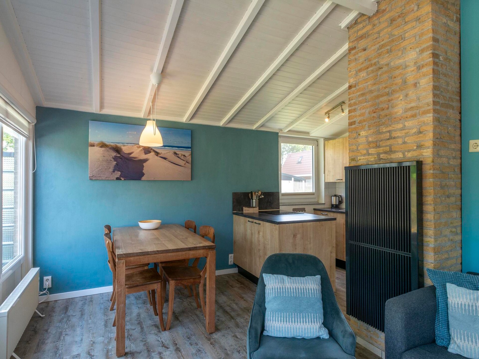 Energiezuinige vakantiebungalow met omheinde tuin in autovrij park Callantsoog - foto 12