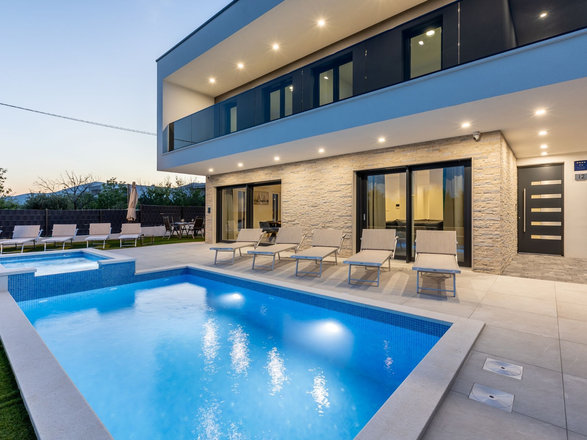 Privézwembad en luxe in Villa Bonce, Kaštel Stari - foto 54