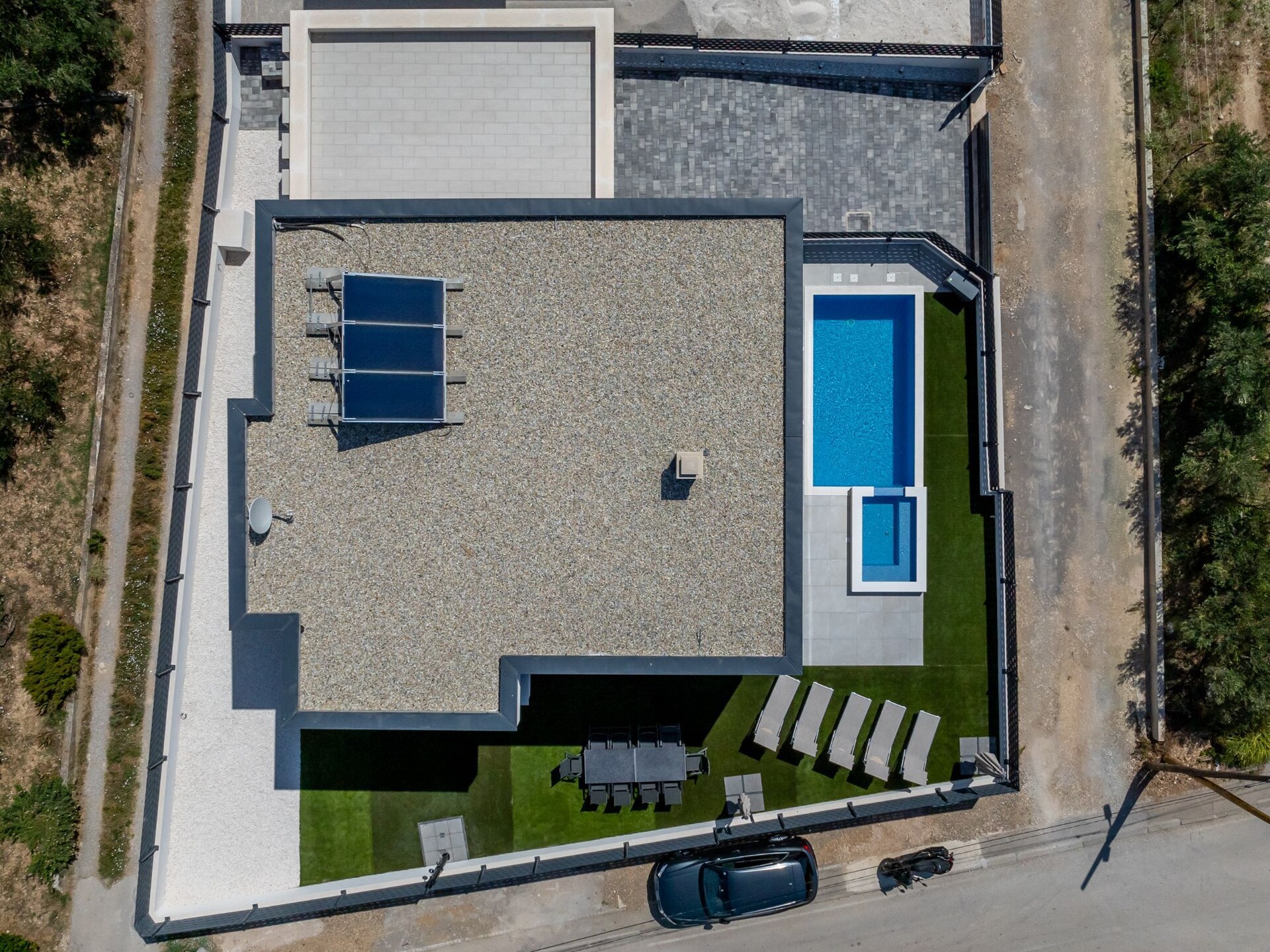 Privézwembad en luxe in Villa Bonce, Kaštel Stari - foto 37