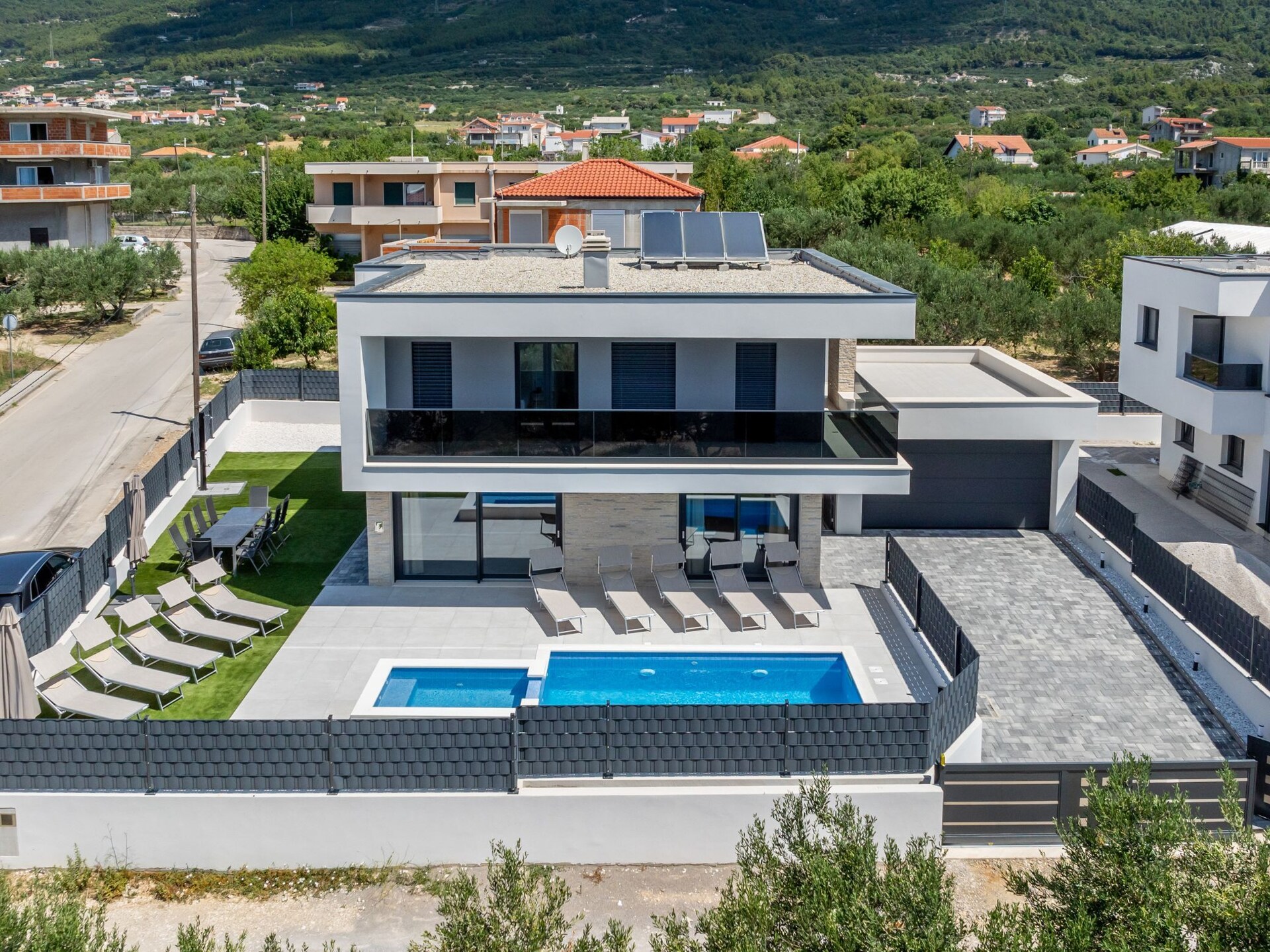 Privézwembad en luxe in Villa Bonce, Kaštel Stari - foto 33
