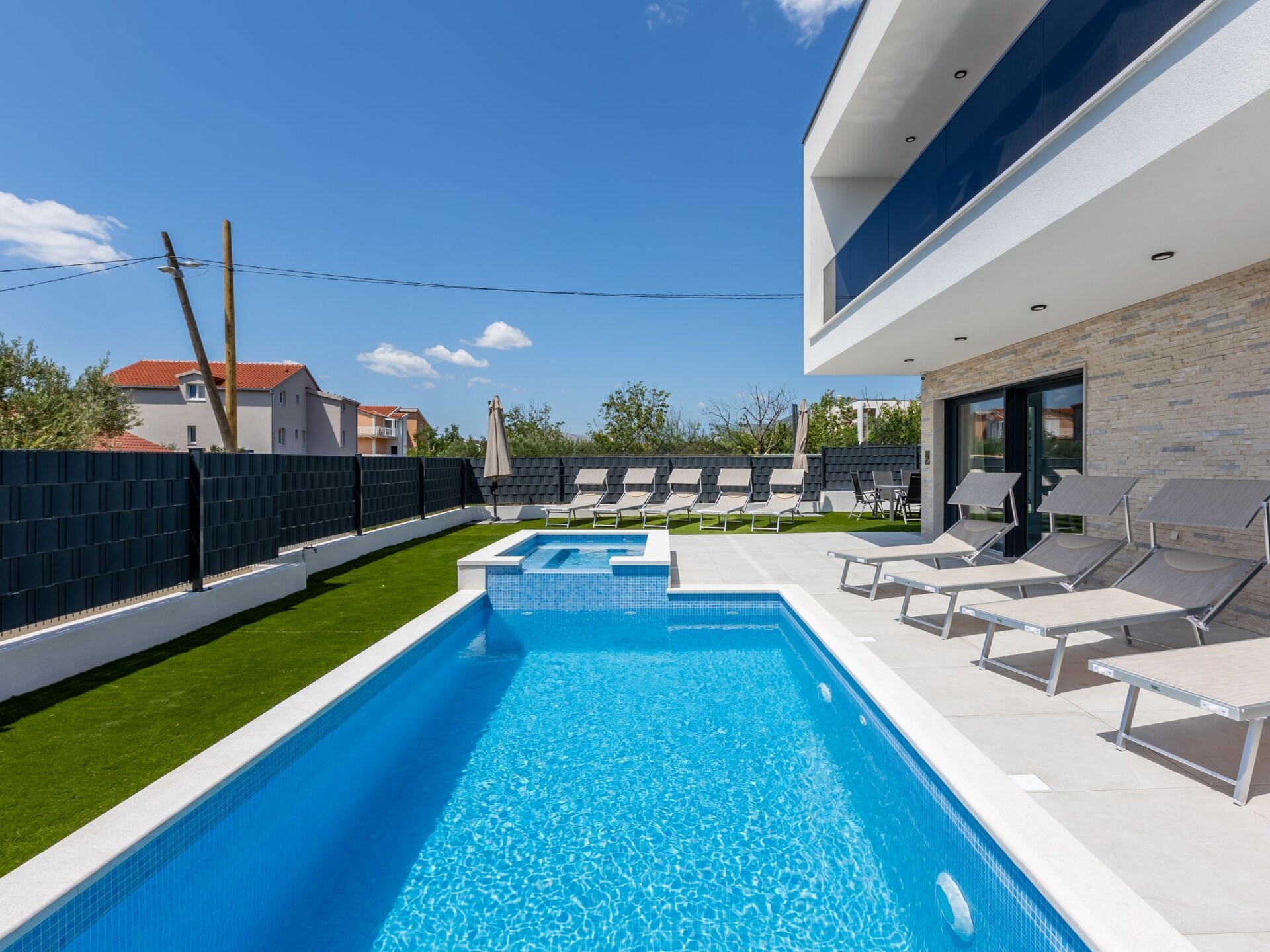 Privézwembad en luxe in Villa Bonce, Kaštel Stari - foto 46