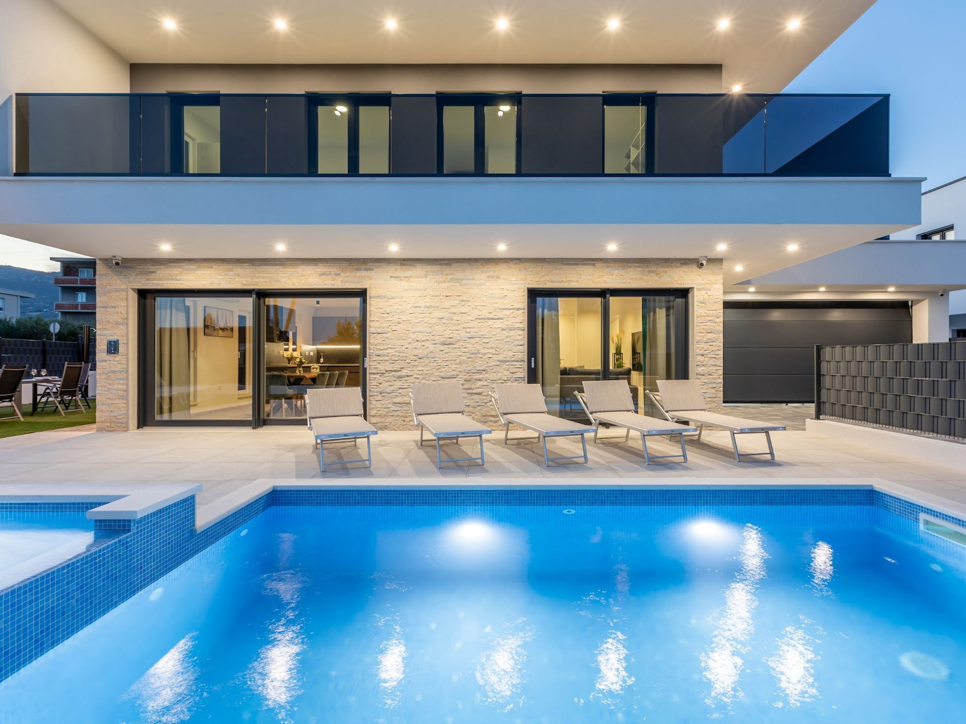 Privézwembad en luxe in Villa Bonce, Kaštel Stari - foto 48