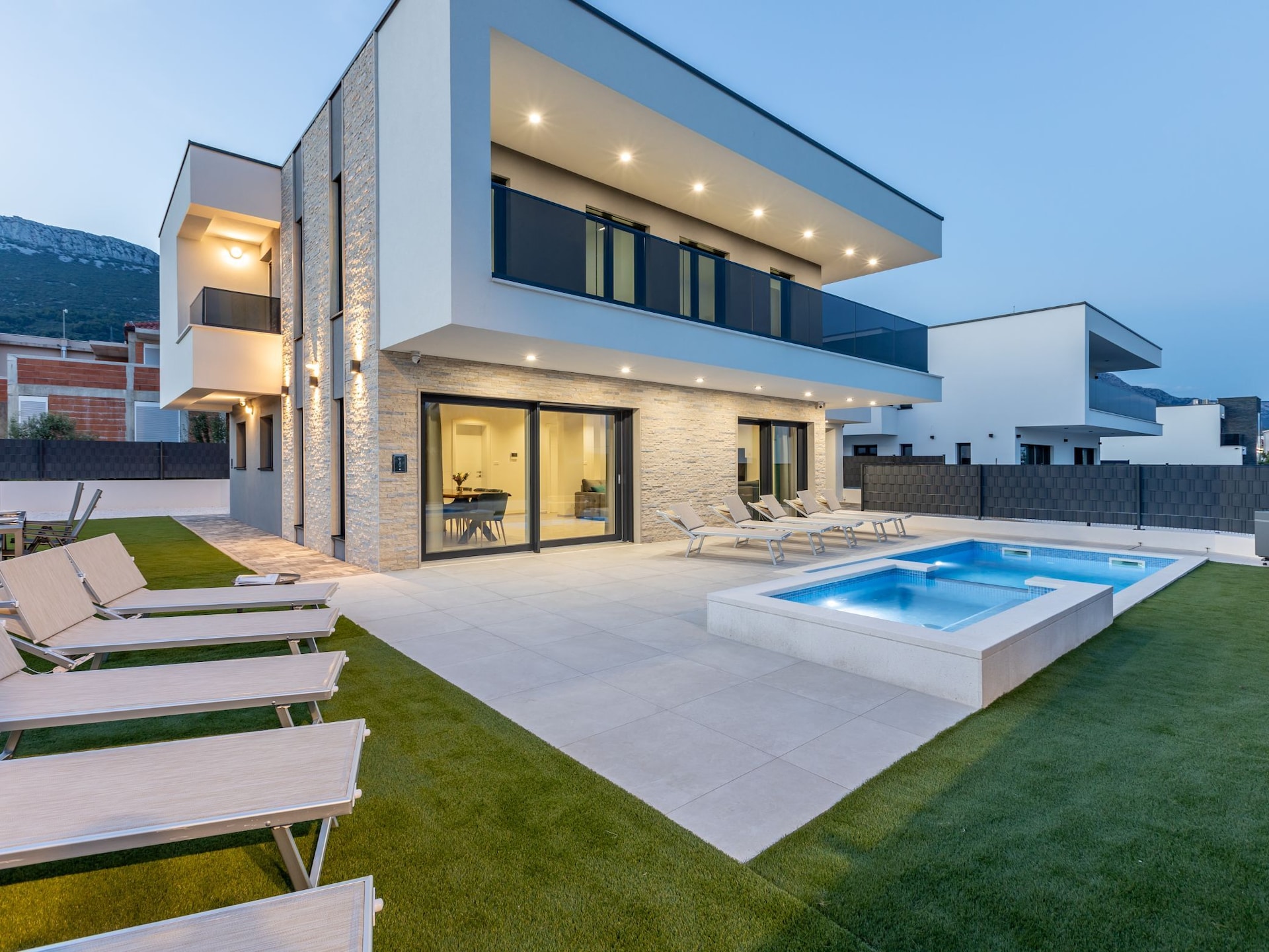 Privézwembad en luxe in Villa Bonce, Kaštel Stari - foto 43