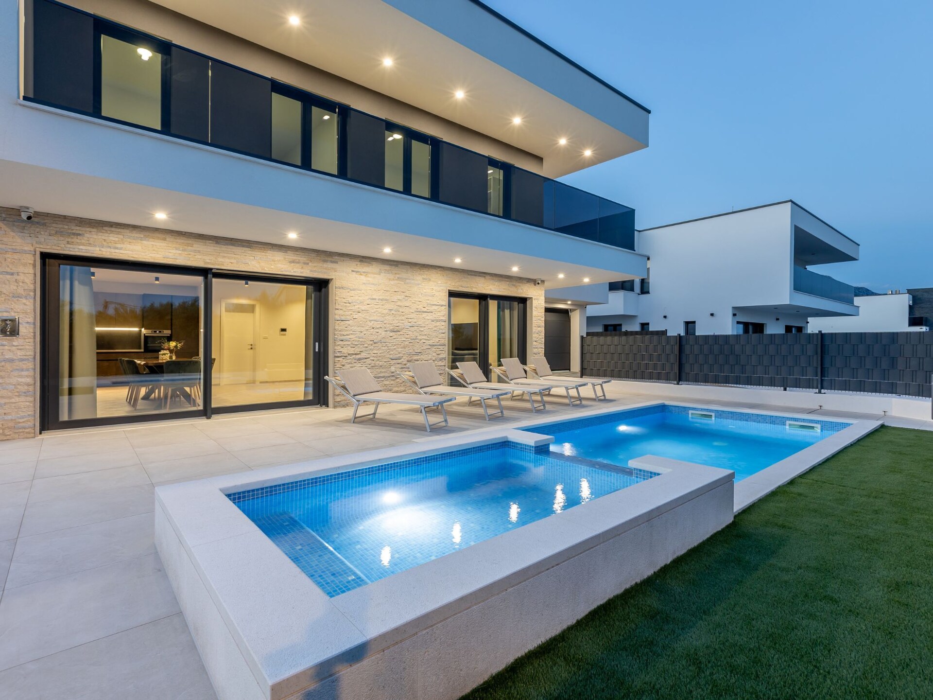 Privézwembad en luxe in Villa Bonce, Kaštel Stari - foto 42