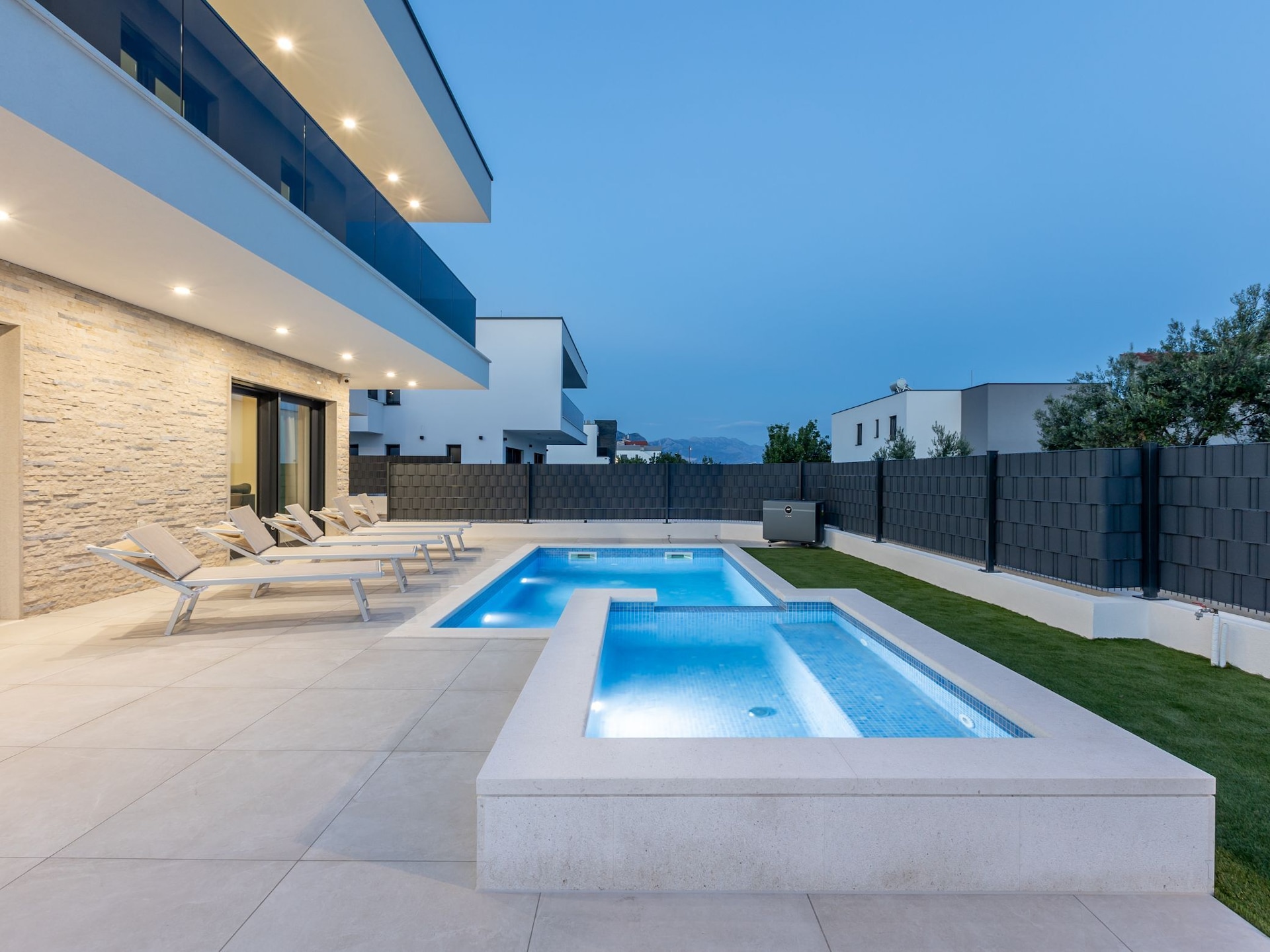 Privézwembad en luxe in Villa Bonce, Kaštel Stari - foto 41