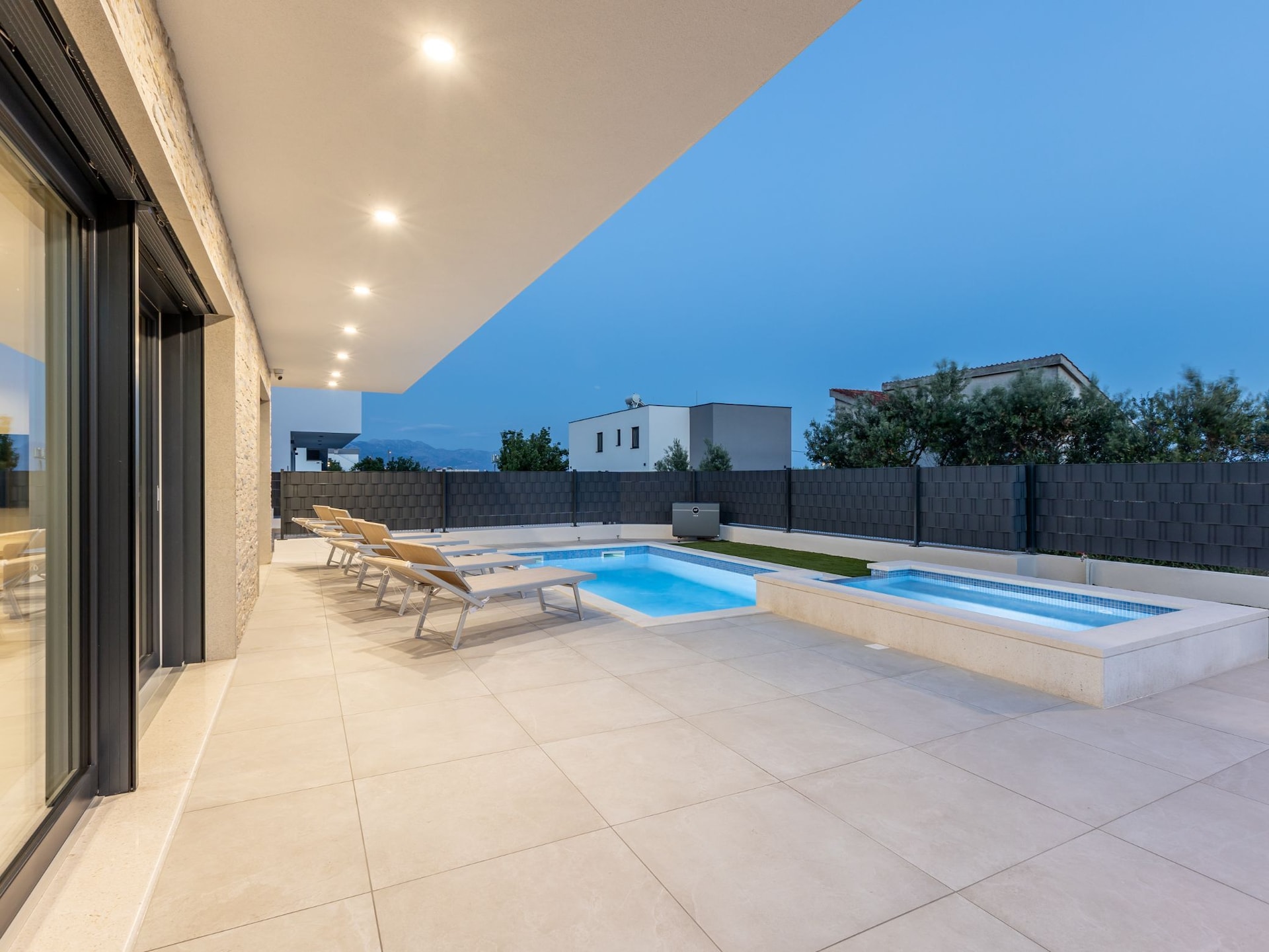 Privézwembad en luxe in Villa Bonce, Kaštel Stari - foto 52