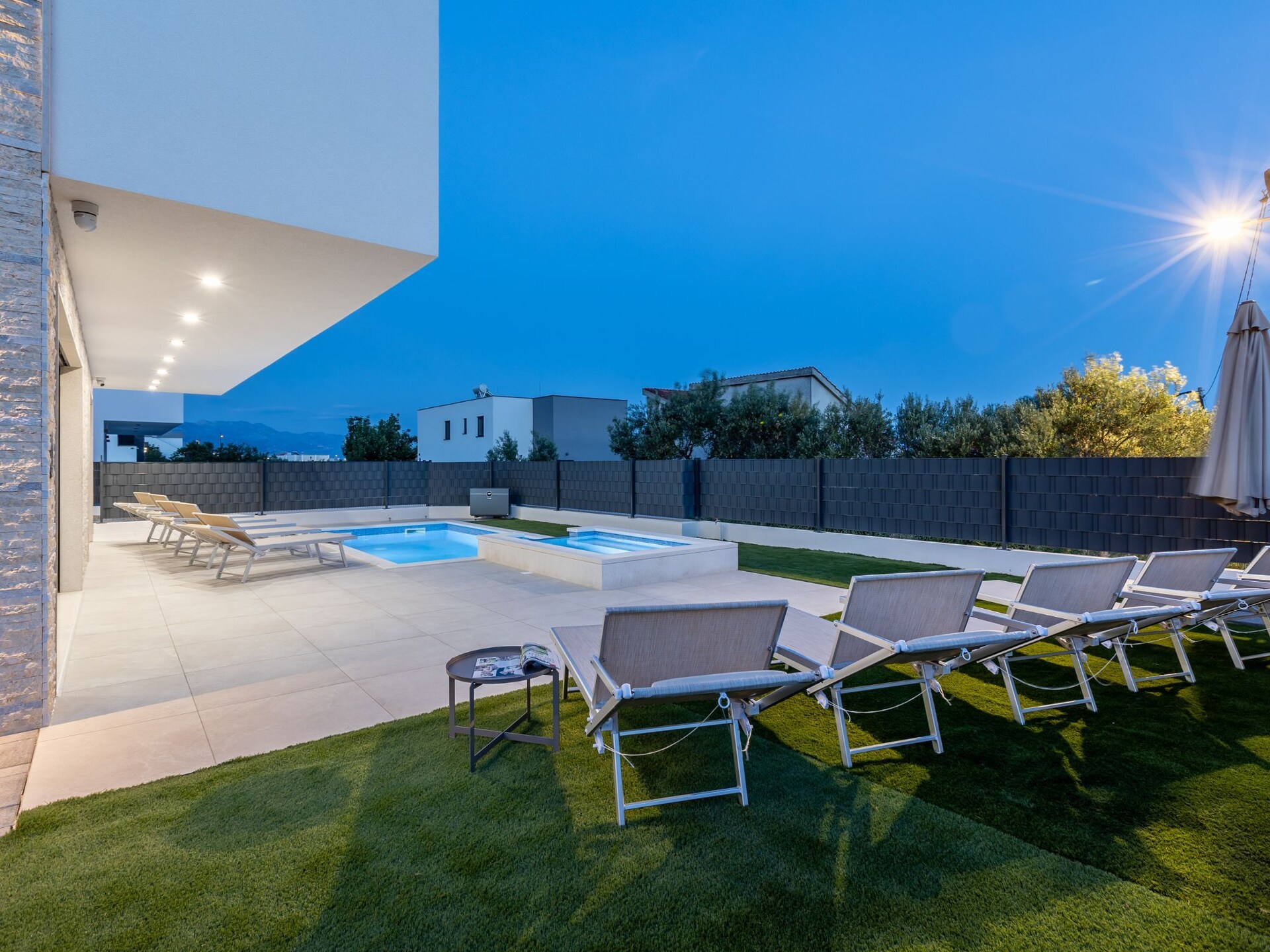 Privézwembad en luxe in Villa Bonce, Kaštel Stari - foto 51