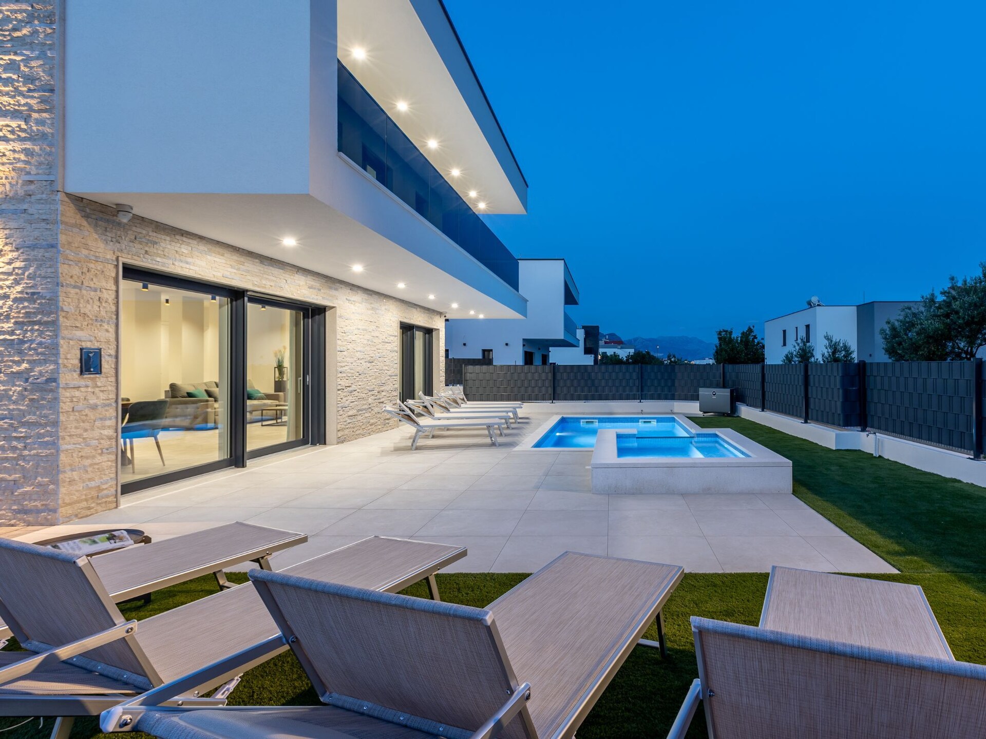 Privézwembad en luxe in Villa Bonce, Kaštel Stari - foto 50